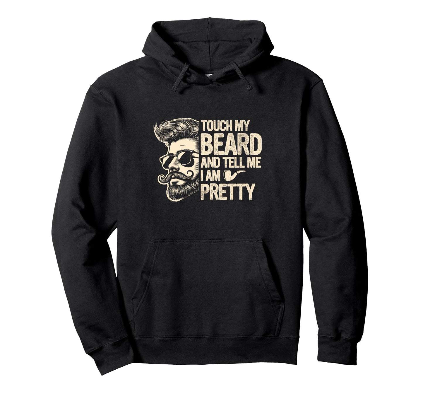 Bearded Dad Daddy Beard Fathers Day Hoodie - Aesthetic Graphic for Adults - T-Shirt, Sweatshirt, Hoodie