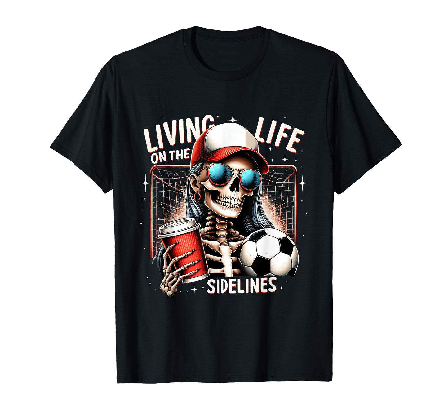 Soccer Mama Mom Life Sidelines Mothers T-Shirt - Trendy Graphic Men Women - T-Shirt, Sweatshirt, Hoodie