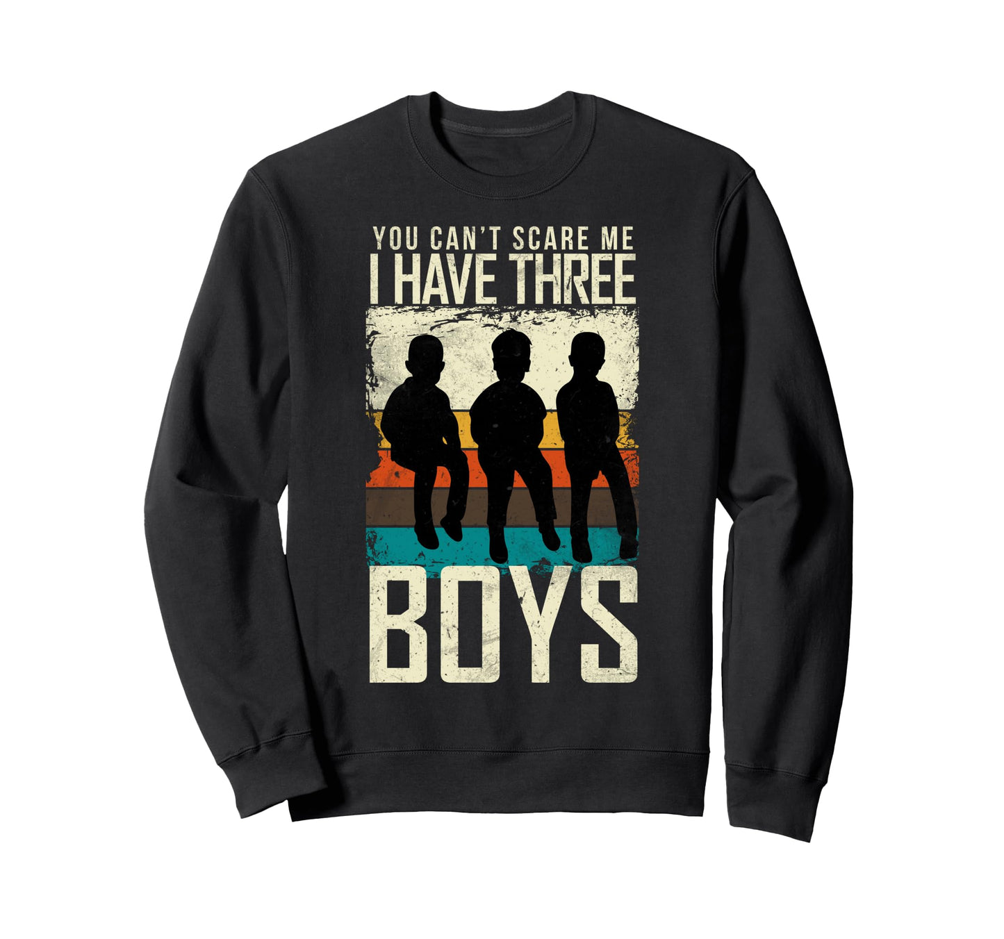 Mom 3 Dad I Have Three Mom 3 Sweatshirt - Fun Novelty Design for Adults - T-Shirt, Sweatshirt, Hoodie