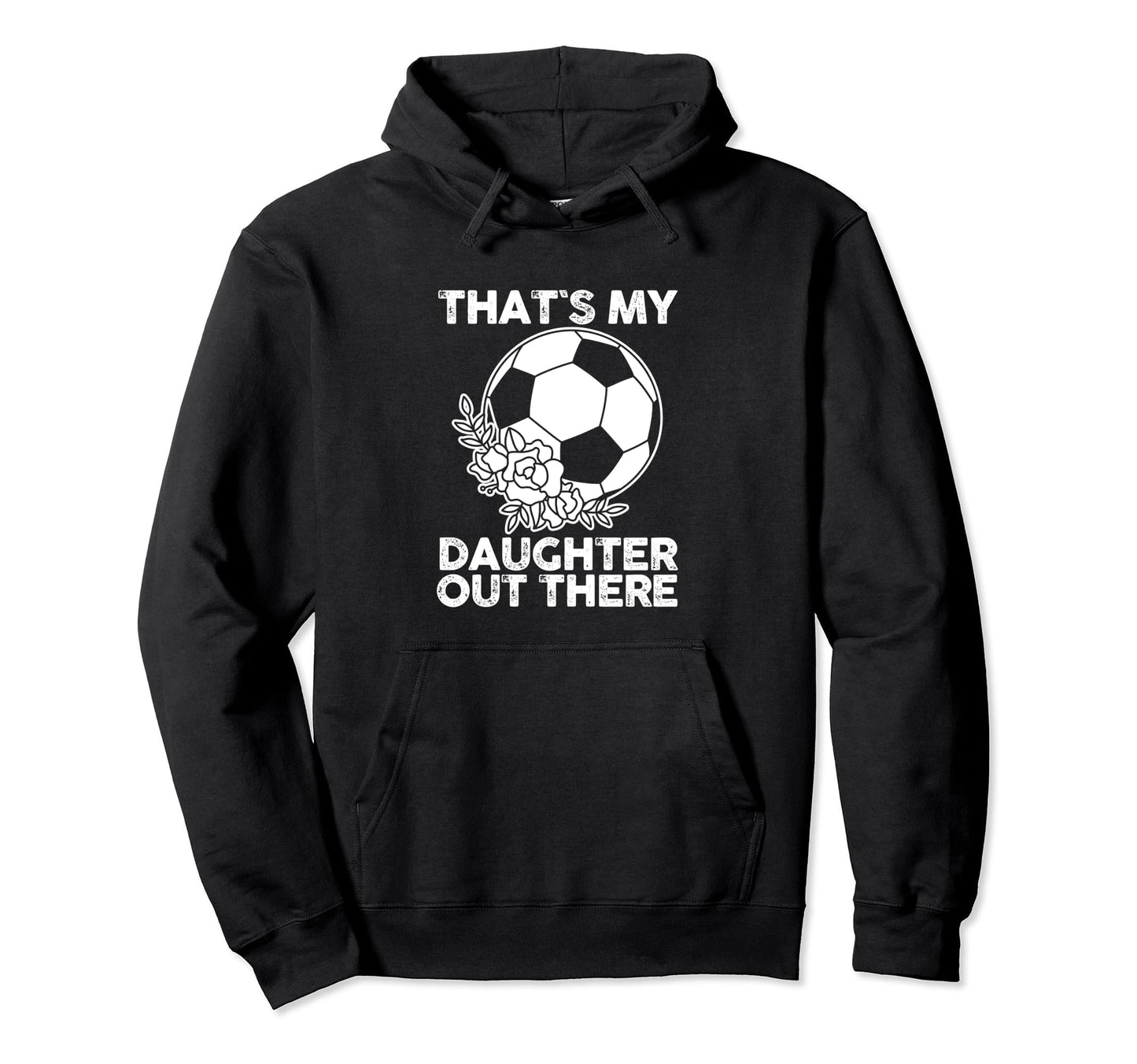 Father Daughter Soccer Hoodie - Graphic Print Men Women - T-Shirt, Sweatshirt, Hoodie
