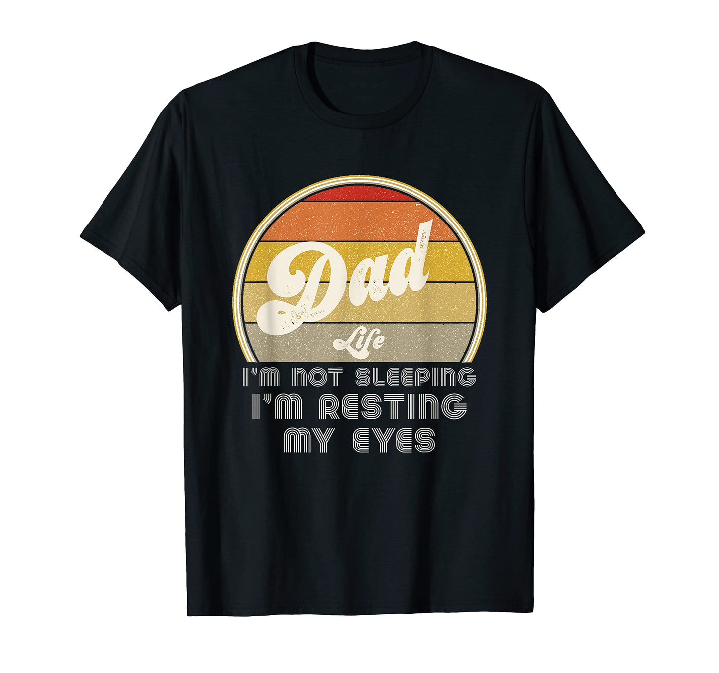Mens Im Not Sleeping Im Resting My T-Shirt - Custom Art Print for Adults - T-Shirt, Sweatshirt, Hoodie