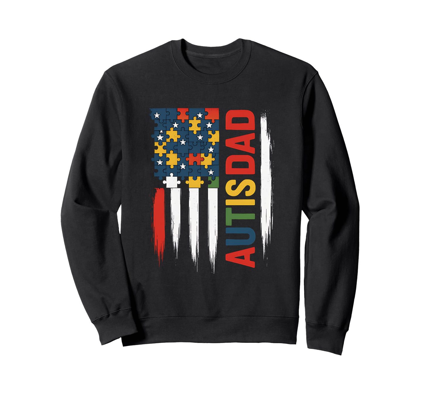 Autism Awareness Proud Autism Sweatshirt - Fun Novelty Design for Adults - T-Shirt, Sweatshirt, Hoodie