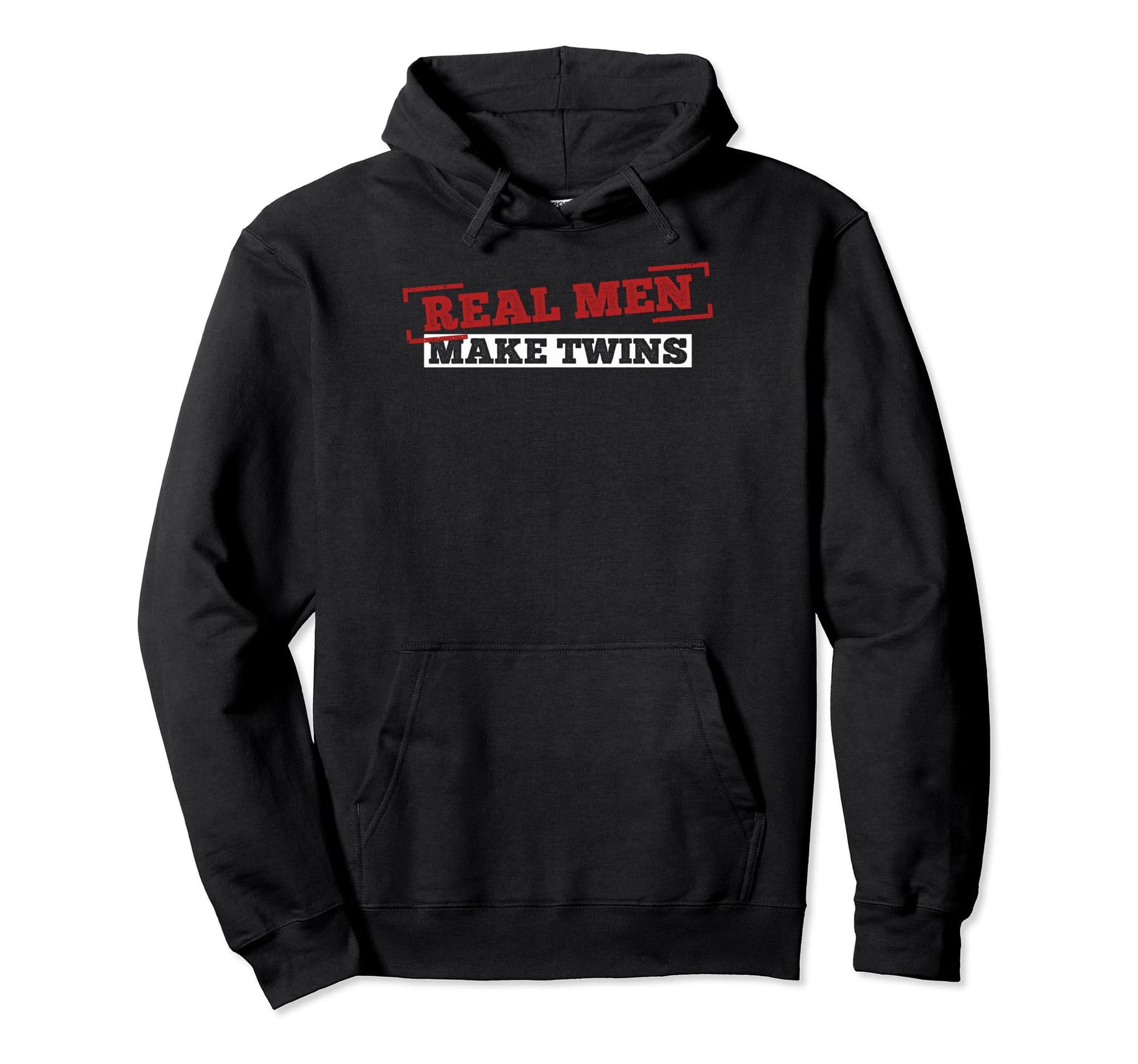 Real Make Twins Twin Dads To Be Twins Hoodie - Novelty Apparel for Adults - T-Shirt, Sweatshirt, Hoodie