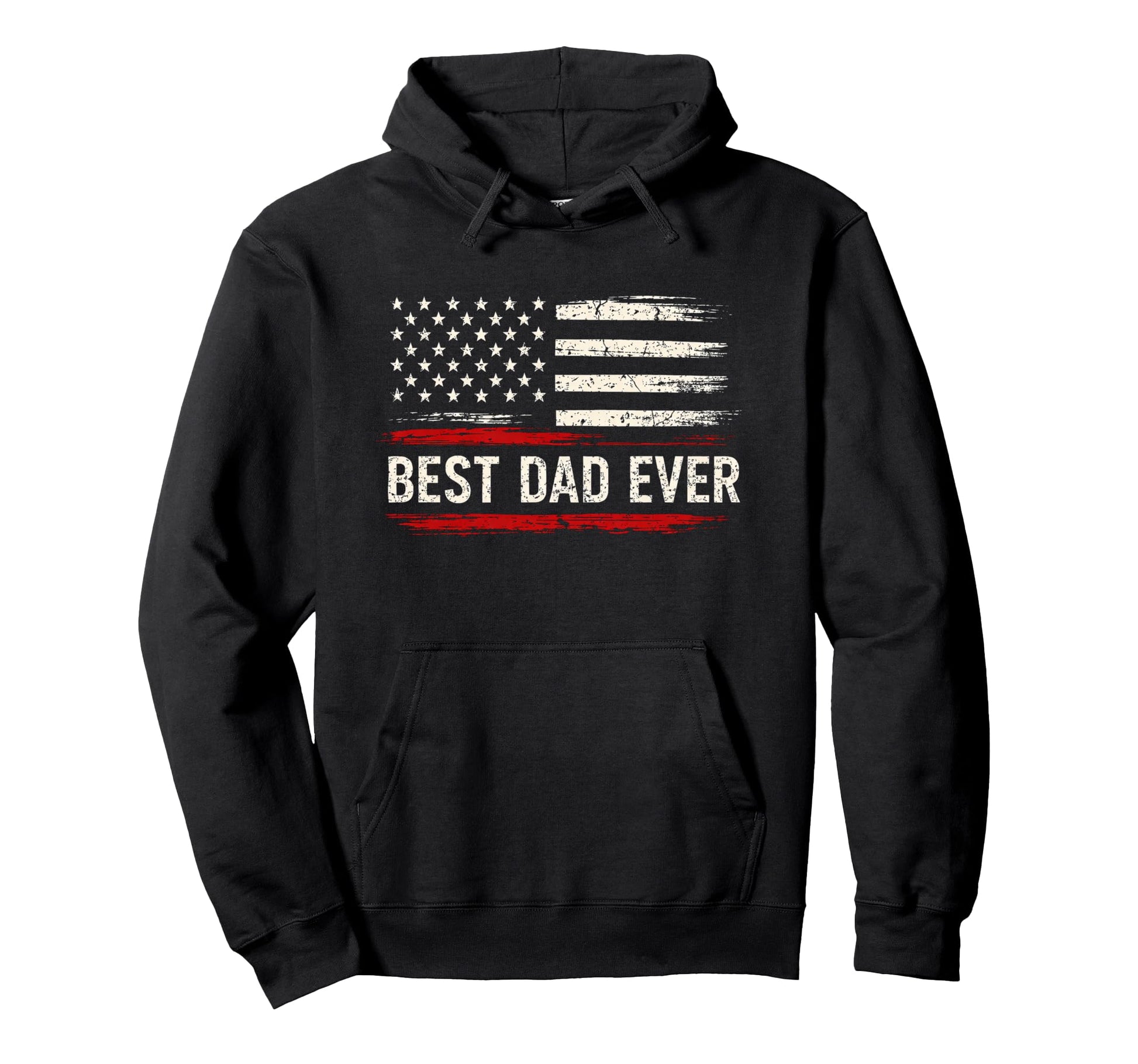 Best Dad Funny Fathers Day Proud Father Hoodie - Custom Art Print Unisex - T-Shirt, Sweatshirt, Hoodie