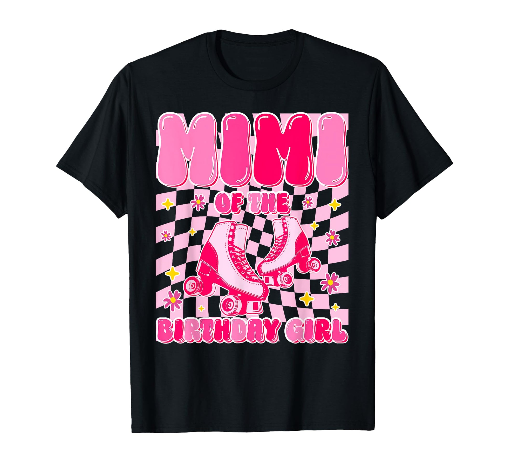 Mimi Birthday Rolling Skate Family Bday T-Shirt - Trendy Graphic Unisex - T-Shirt, Sweatshirt, Hoodie