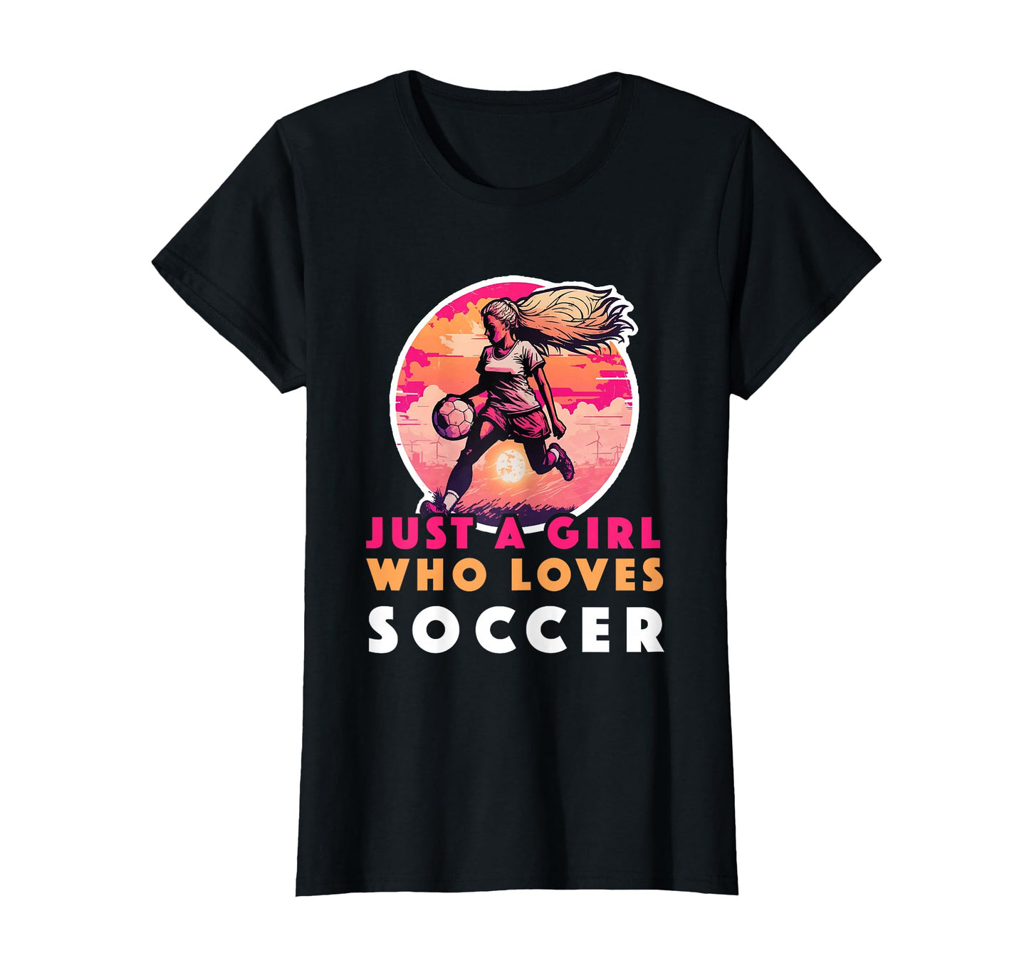 Just Who Loves Soccer Soccer Outfit T-Shirt - Novelty Apparel Men Women - T-Shirt, Sweatshirt, Hoodie
