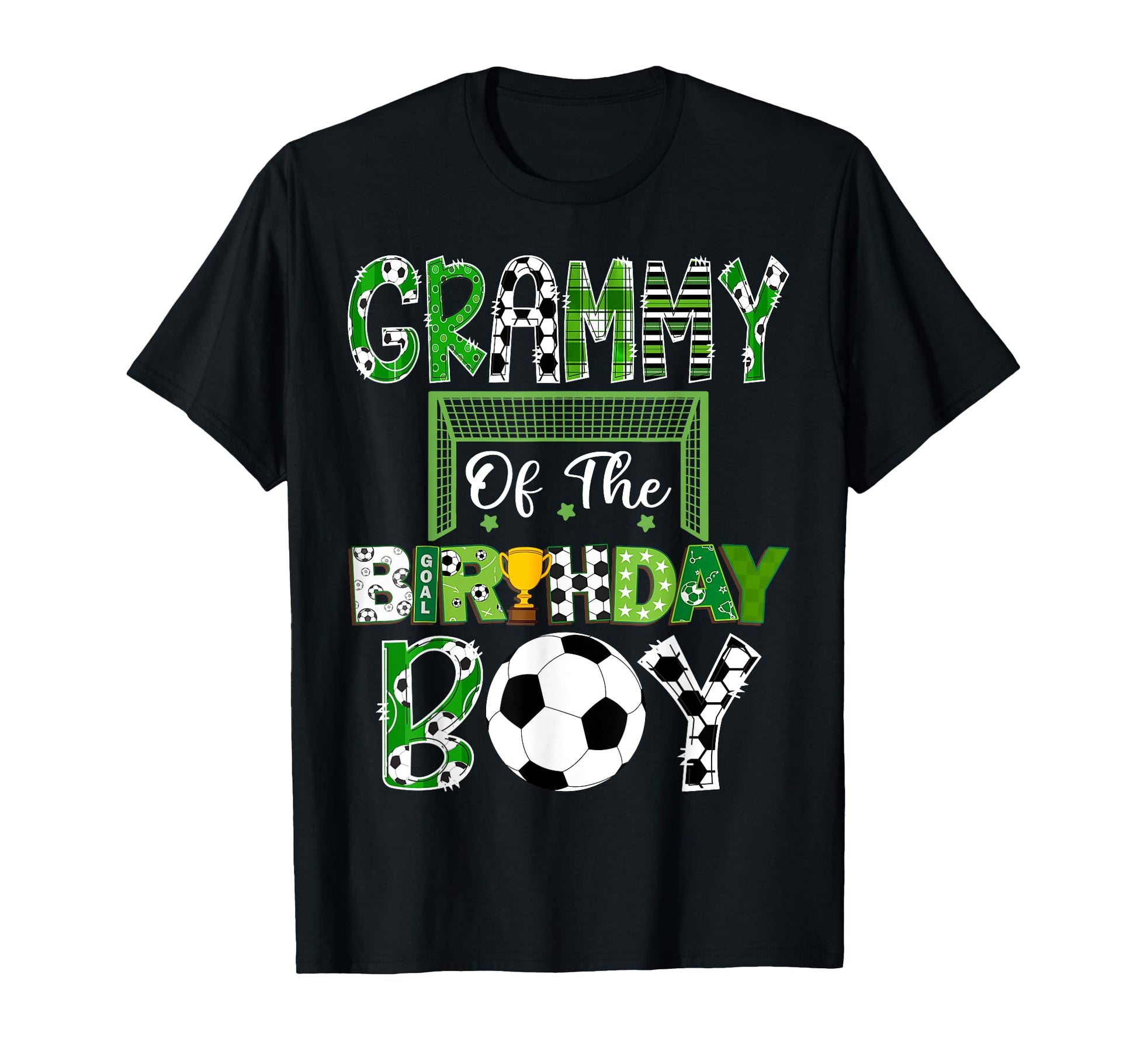 Grammy Birthday Soccer Lover Game Day T-Shirt - Graphic Print Unisex - T-Shirt, Sweatshirt, Hoodie