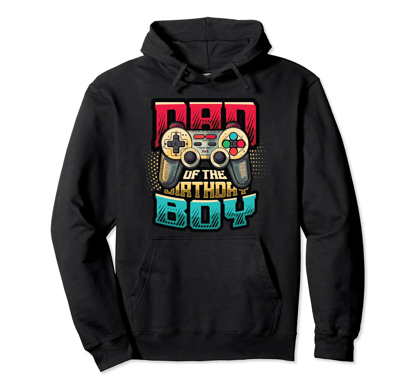 Dad Birthday Gaming Themed Gamer Dad Hoodie - Minimalist Print Unisex - T-Shirt, Sweatshirt, Hoodie