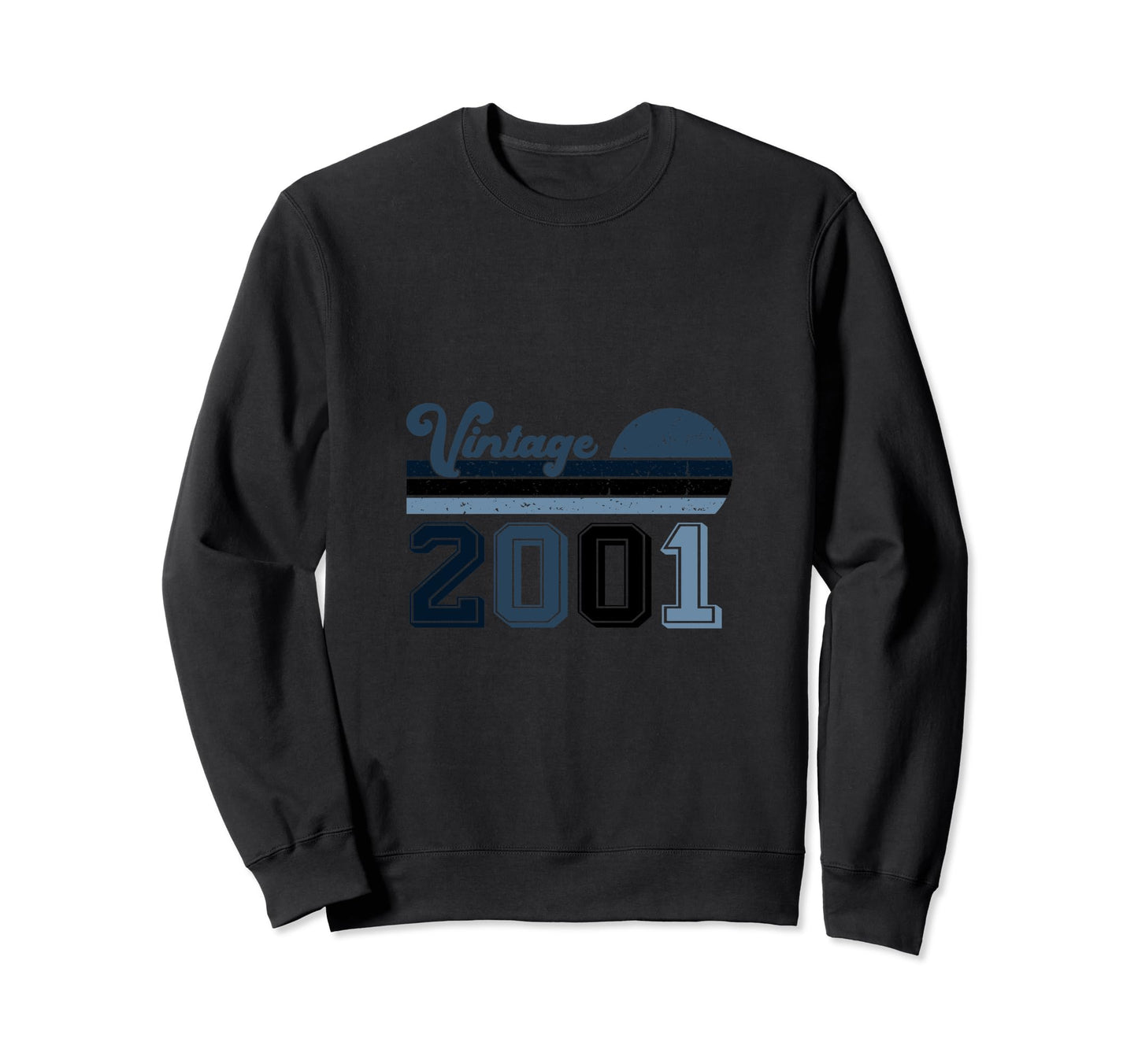 Year 2001 Gift Birthday Mom Dad Sweatshirt - Fun Novelty Design for Adults - T-Shirt, Sweatshirt, Hoodie