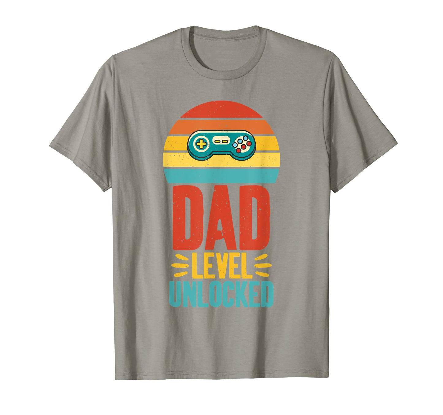 Dad Level Unlocked Art Gamer Dad New T-Shirt - Fun Novelty Design Unisex - T-Shirt, Sweatshirt, Hoodie