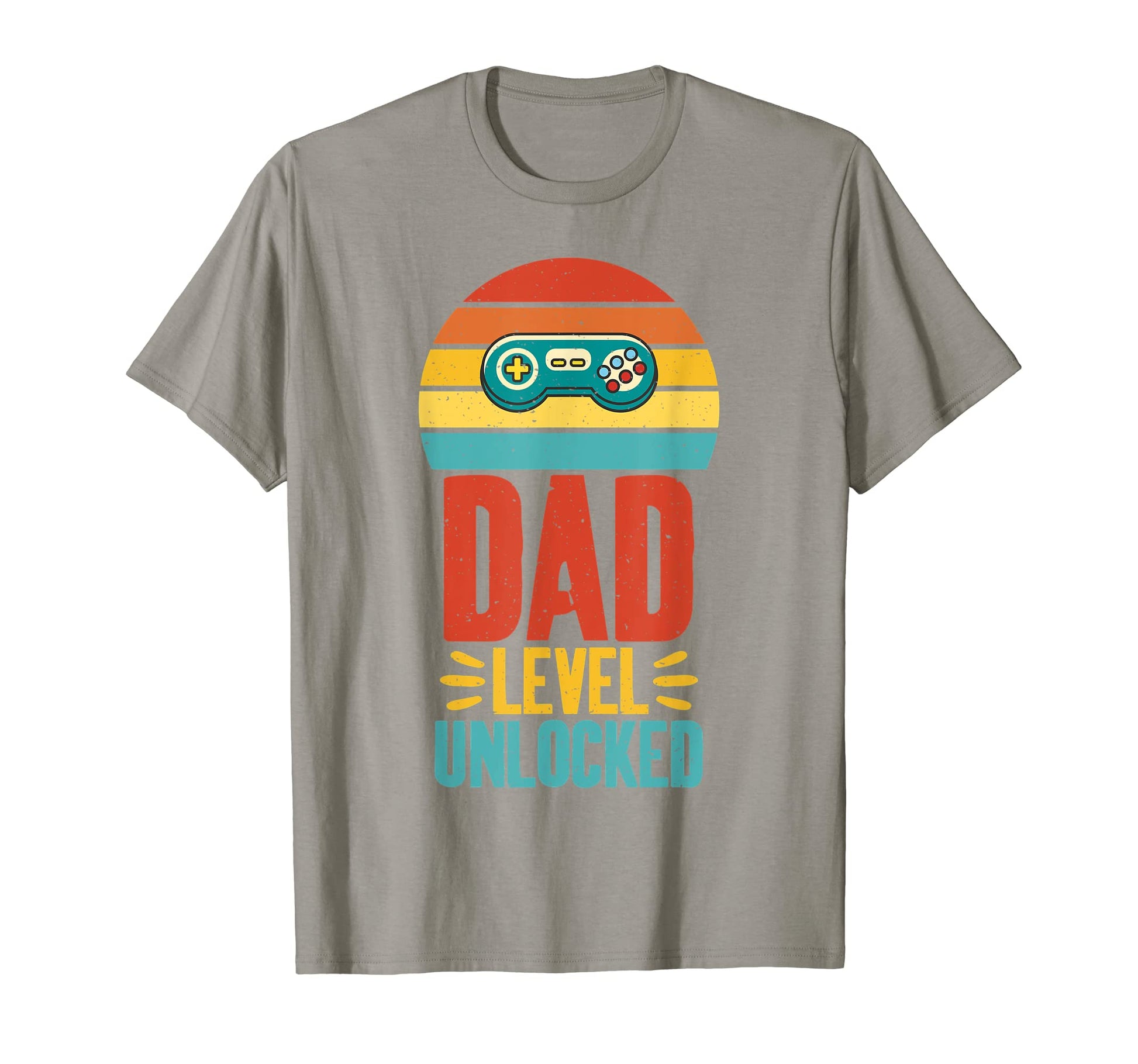 Dad Level Unlocked Art Gamer Dad New T-Shirt - Fun Novelty Design Unisex - T-Shirt, Sweatshirt, Hoodie