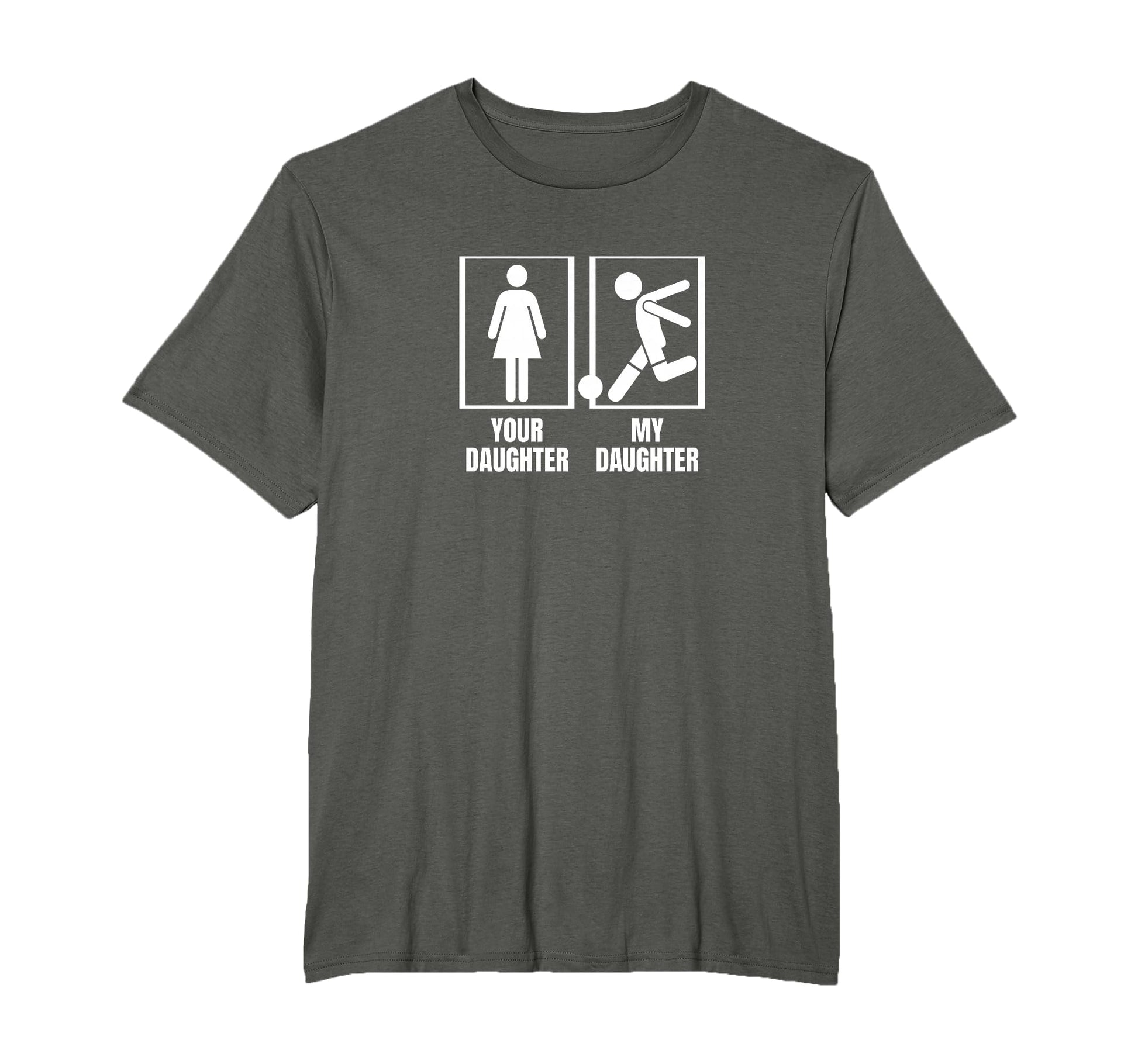 Soccer Player Your Daughter My Daughter T-Shirt - Unique Graphic Men Women - T-Shirt, Sweatshirt, Hoodie