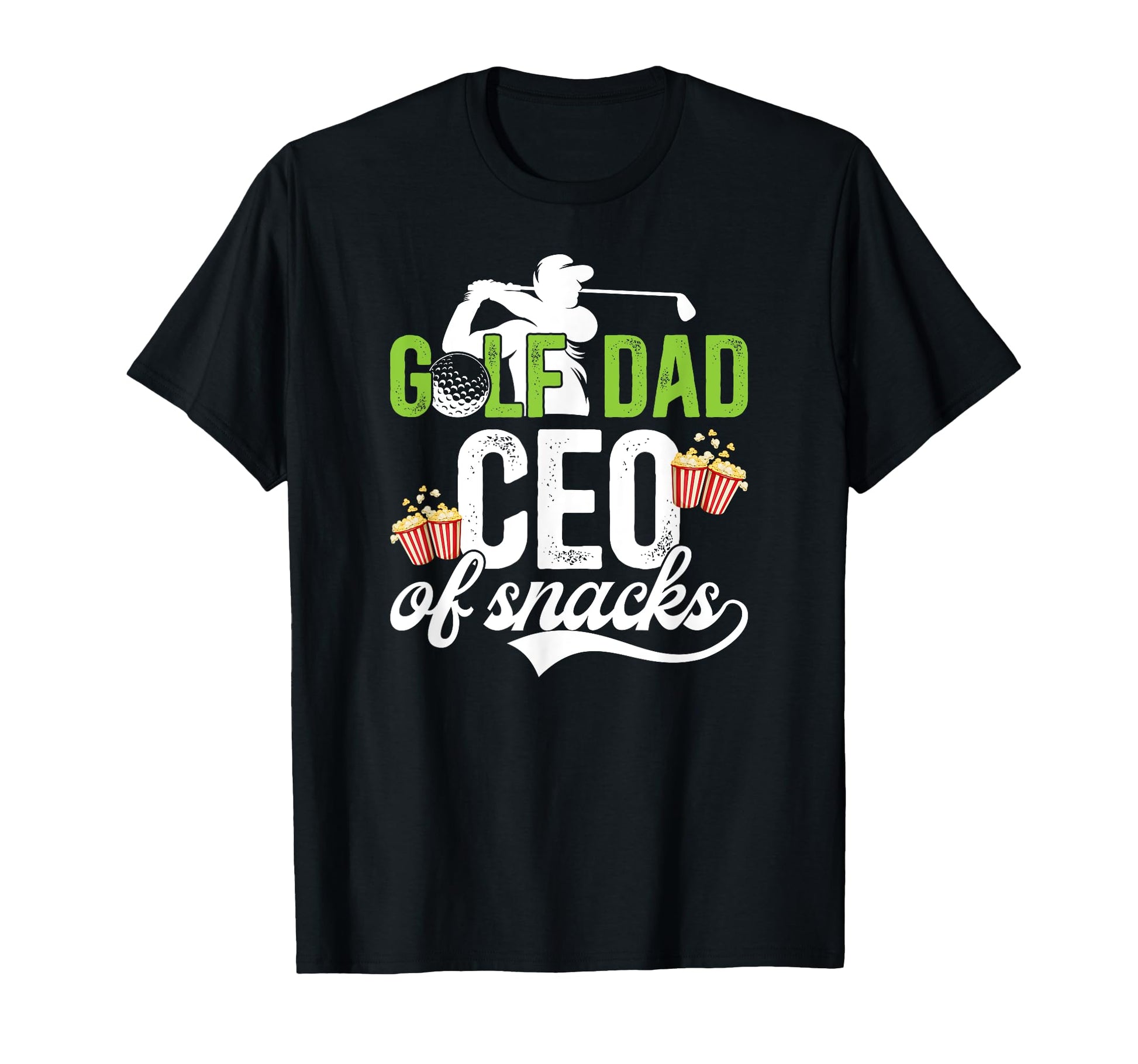 Golf Dad Ceo Snacks Golfer Dad T-Shirt - Fun Novelty Design for Adults - T-Shirt, Sweatshirt, Hoodie