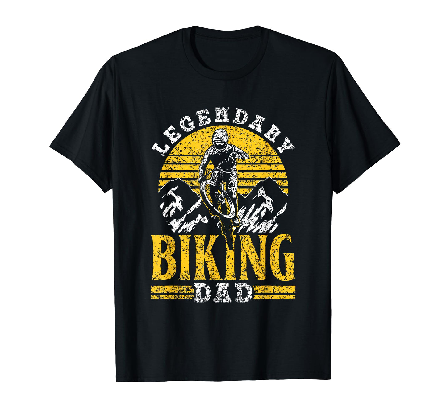 Legendary Biking Dad Bike Father T-Shirt - Graphic Print for Adults - T-Shirt, Sweatshirt, Hoodie