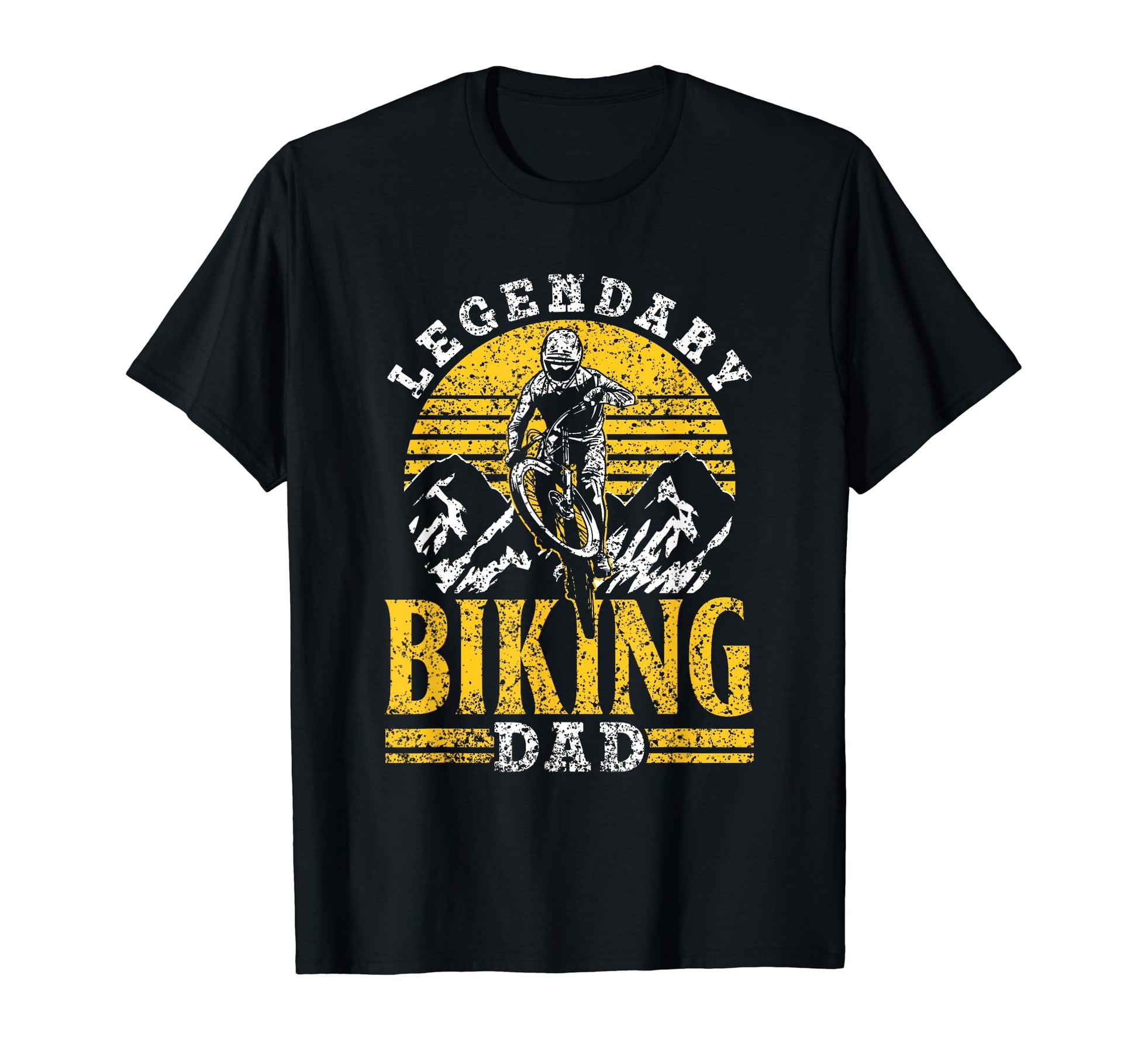 Legendary Biking Dad Bike Father T-Shirt - Graphic Print for Adults - T-Shirt, Sweatshirt, Hoodie