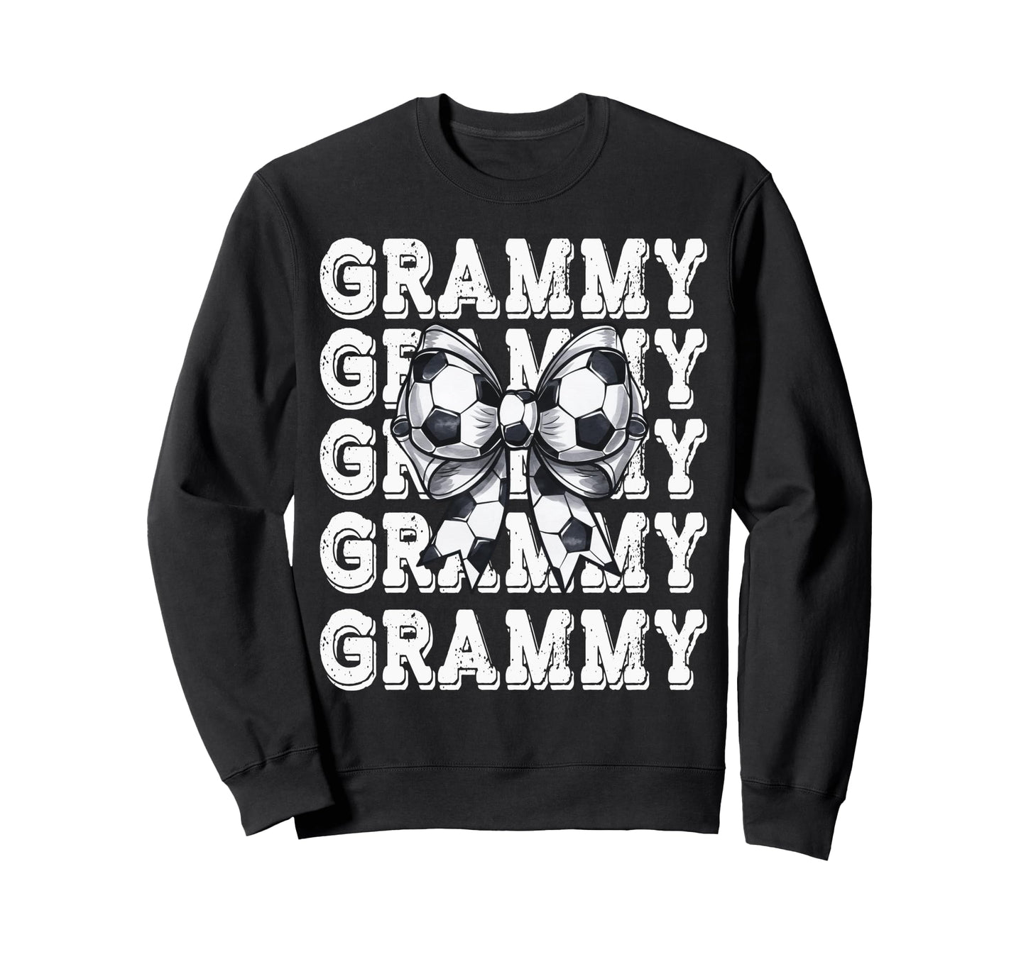 Coquette Soccer Grammy Matching Sweatshirt - Minimalist Print for Adults - T-Shirt, Sweatshirt, Hoodie