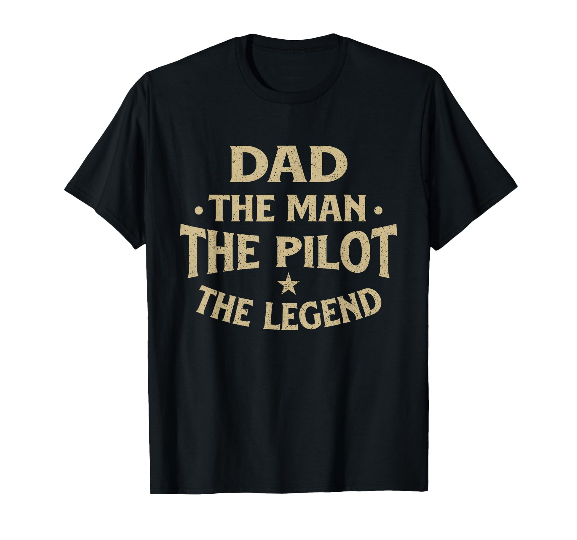 Dad Pilot Legend Airlines Airplane Lover T-Shirt - Graphic Print for Adults - T-Shirt, Sweatshirt, Hoodie