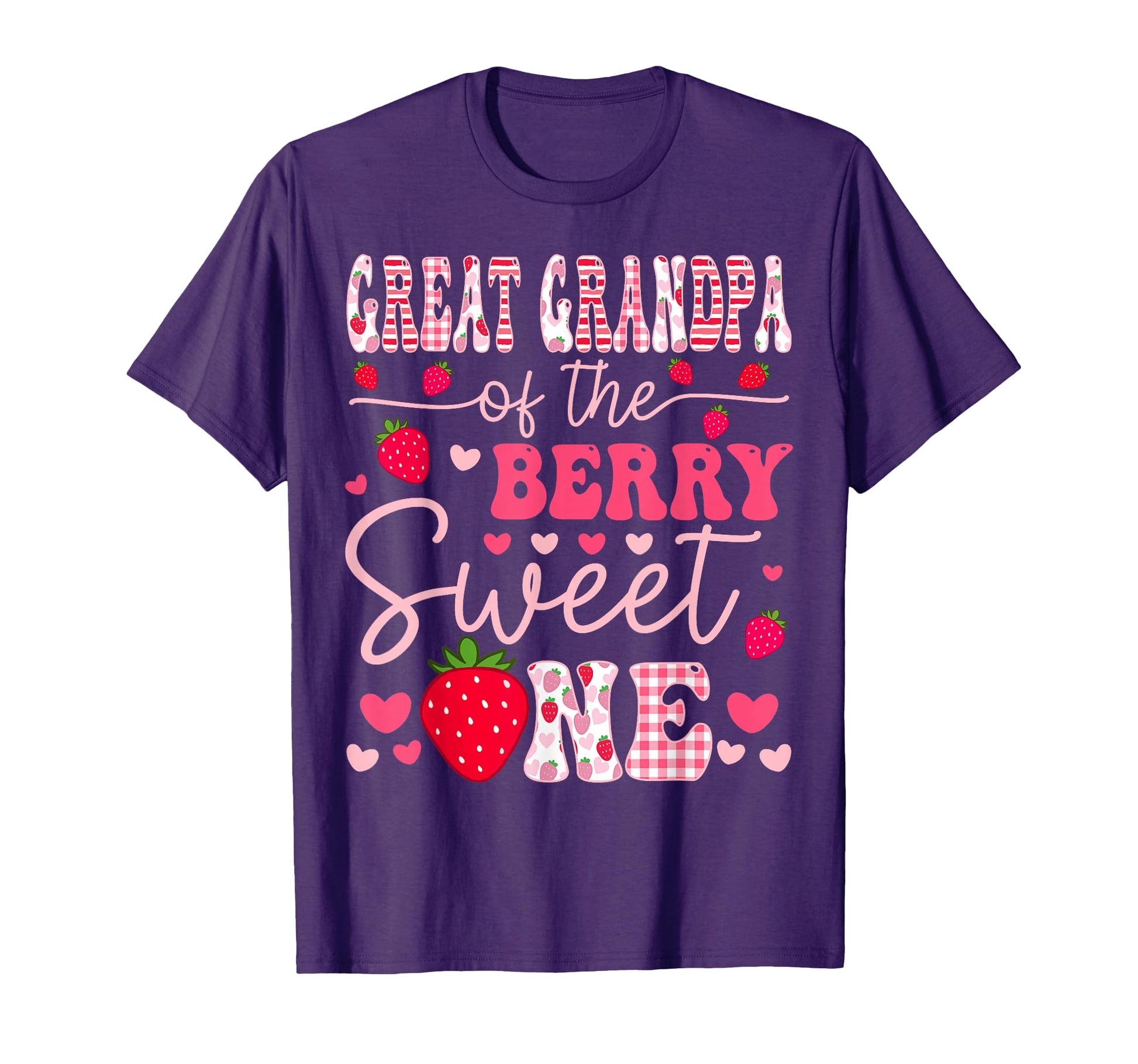 Great Grandpa Berry Sweet One T-Shirt - Fun Novelty Design for Adults - T-Shirt, Sweatshirt, Hoodie