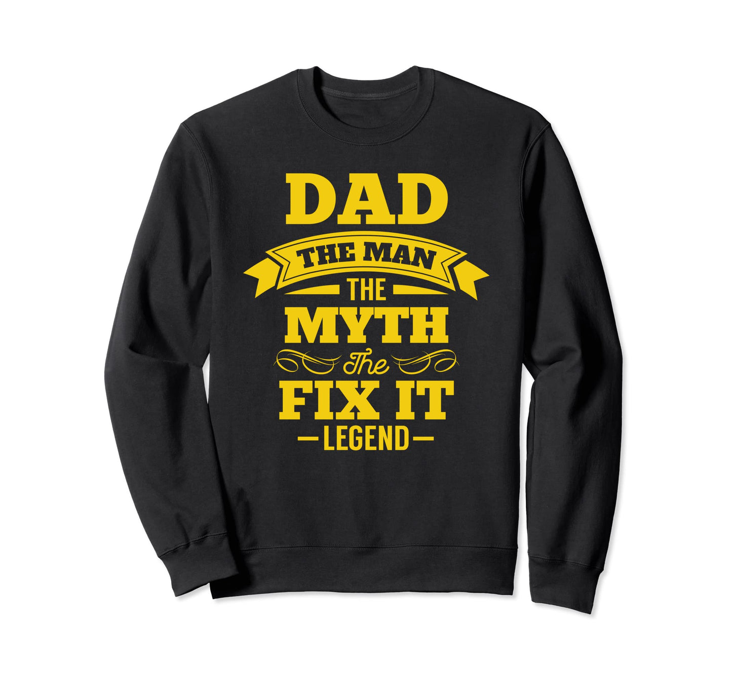 Fathers Day Mr Fix It Dad Handyman Sweatshirt - Novelty Apparel for Adults - T-Shirt, Sweatshirt, Hoodie