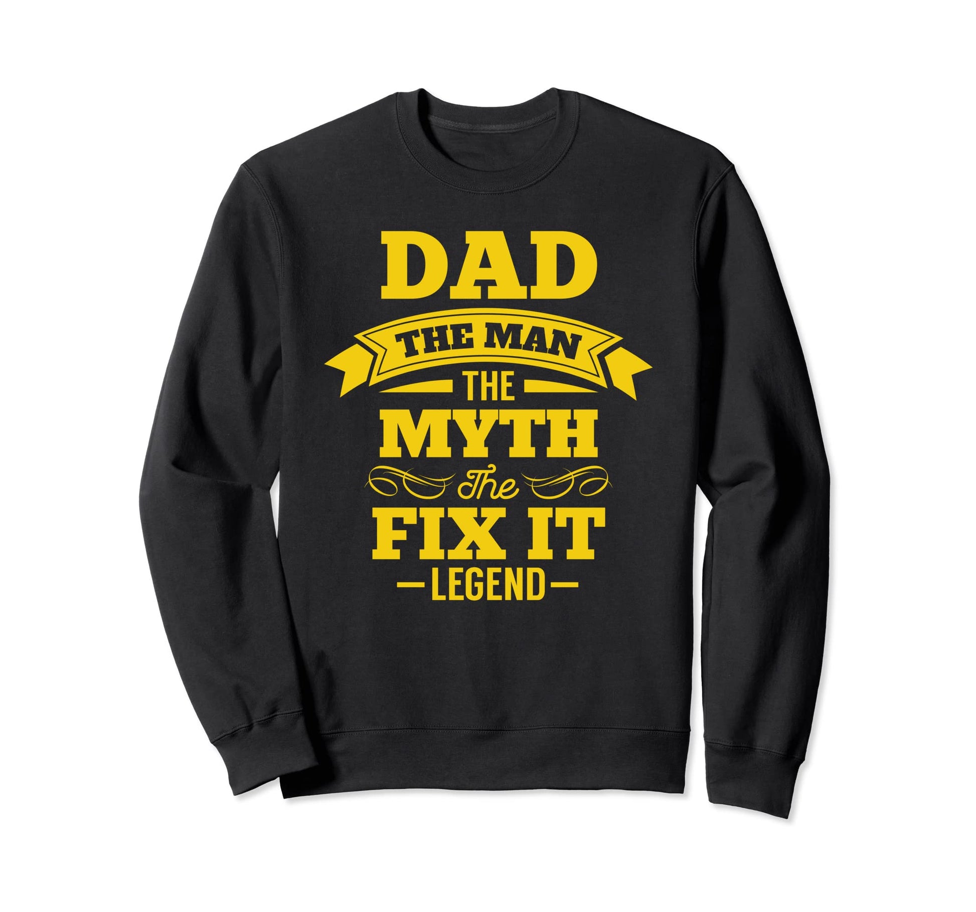 Fathers Day Mr Fix It Dad Handyman Sweatshirt - Novelty Apparel for Adults - T-Shirt, Sweatshirt, Hoodie