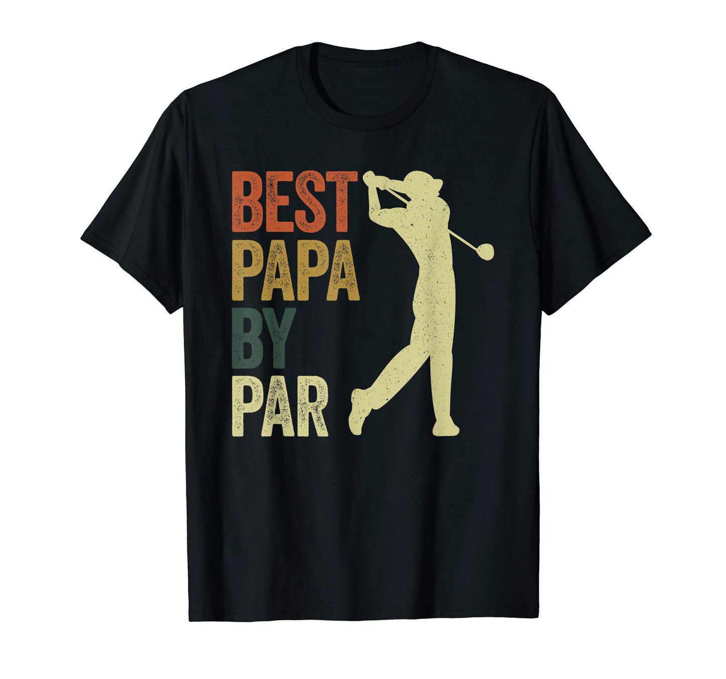 Mens Funny Best Papa Par Golf Dad T-Shirt - Unique Graphic Men Women - T-Shirt, Sweatshirt, Hoodie
