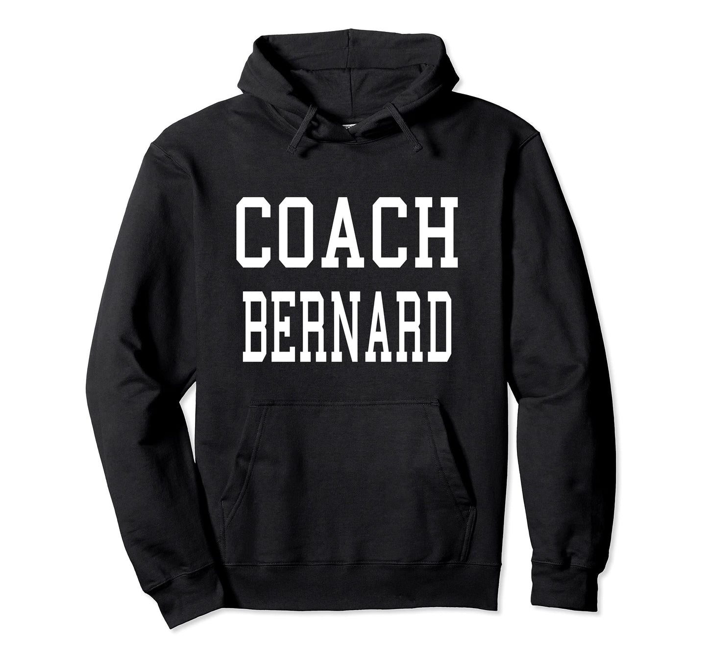 Coach Bernard Custom Football Soccer Hoodie - Minimalist Print Unisex - T-Shirt, Sweatshirt, Hoodie