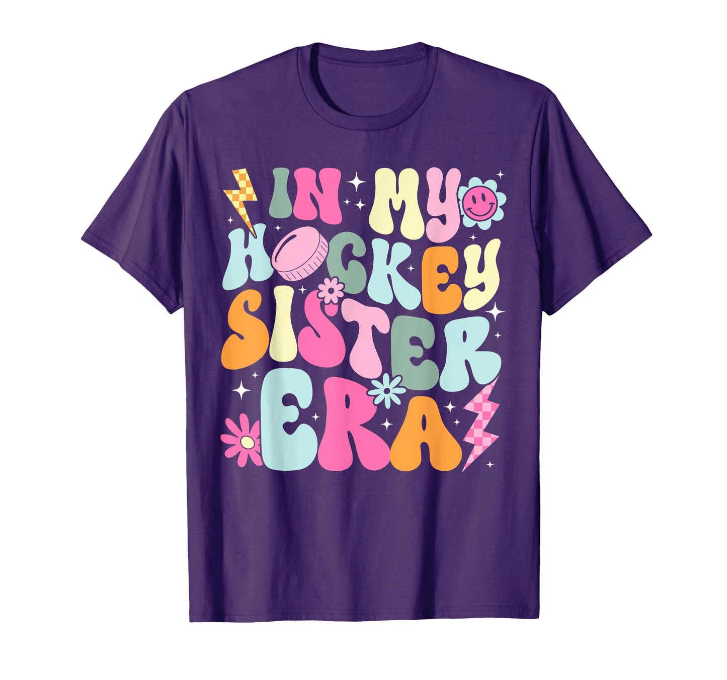 High School Hockey My Hockey Sister Era T-Shirt - Minimalist Print Unisex - T-Shirt, Sweatshirt, Hoodie