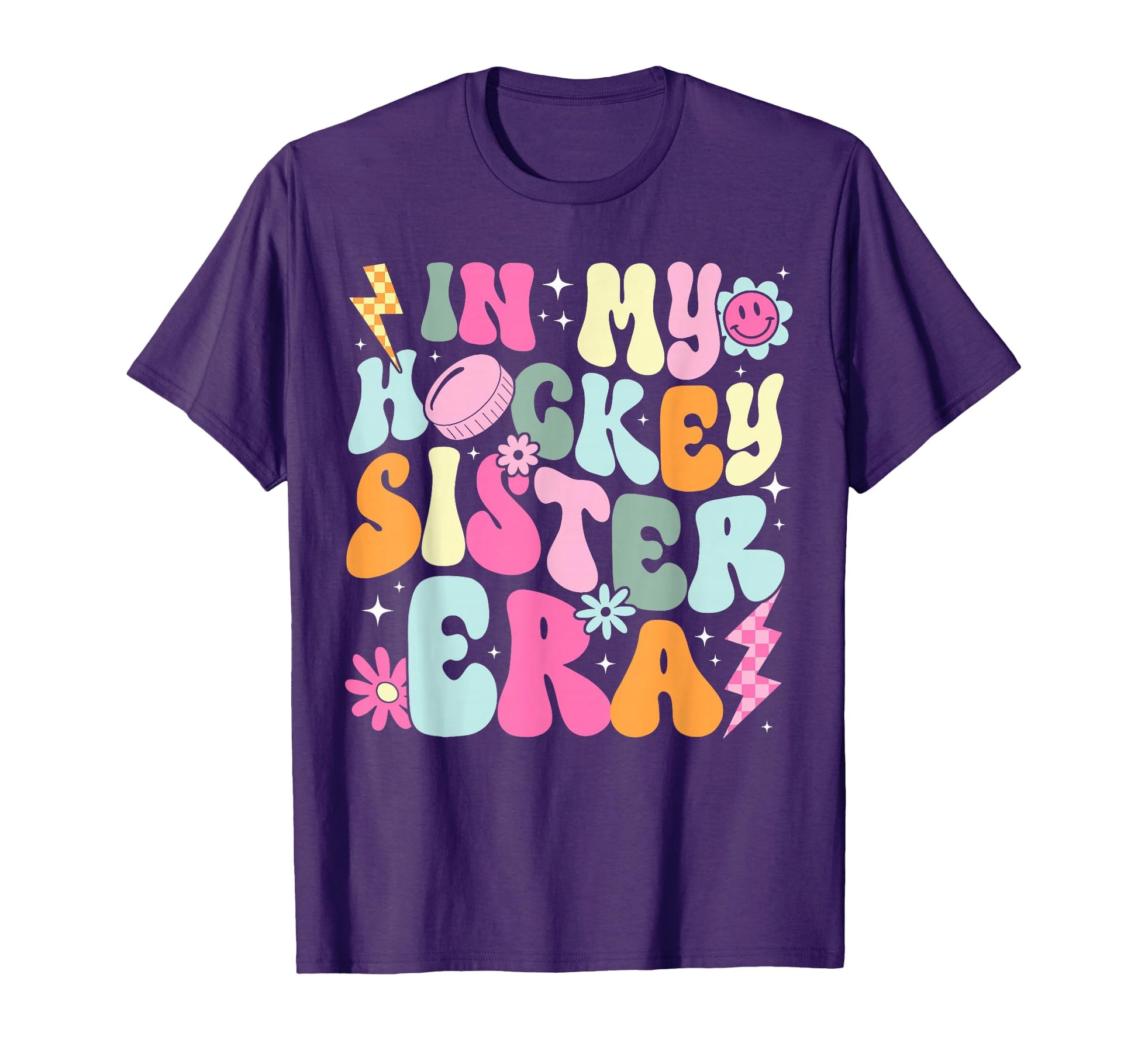 High School Hockey My Hockey Sister Era T-Shirt - Minimalist Print Unisex - T-Shirt, Sweatshirt, Hoodie