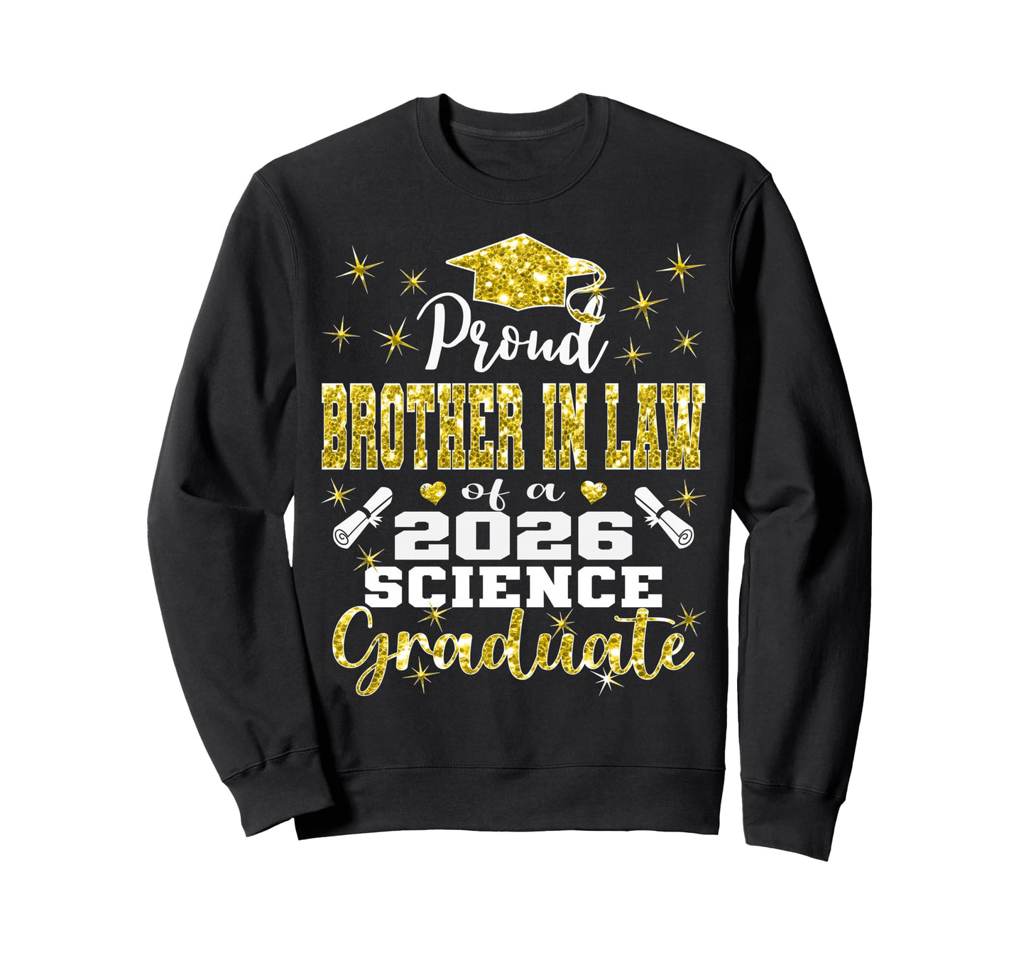 Proud Brother Law 2026 Science Sweatshirt - Trendy Graphic for Adults - T-Shirt, Sweatshirt, Hoodie