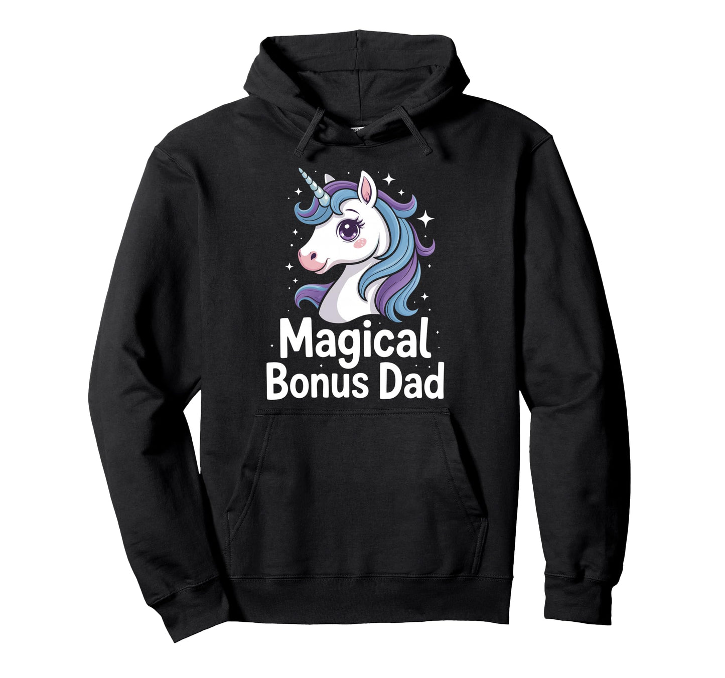 Funny Stepdad Bonus Dad Step Parent Hoodie - Fun Novelty Design for Adults - T-Shirt, Sweatshirt, Hoodie