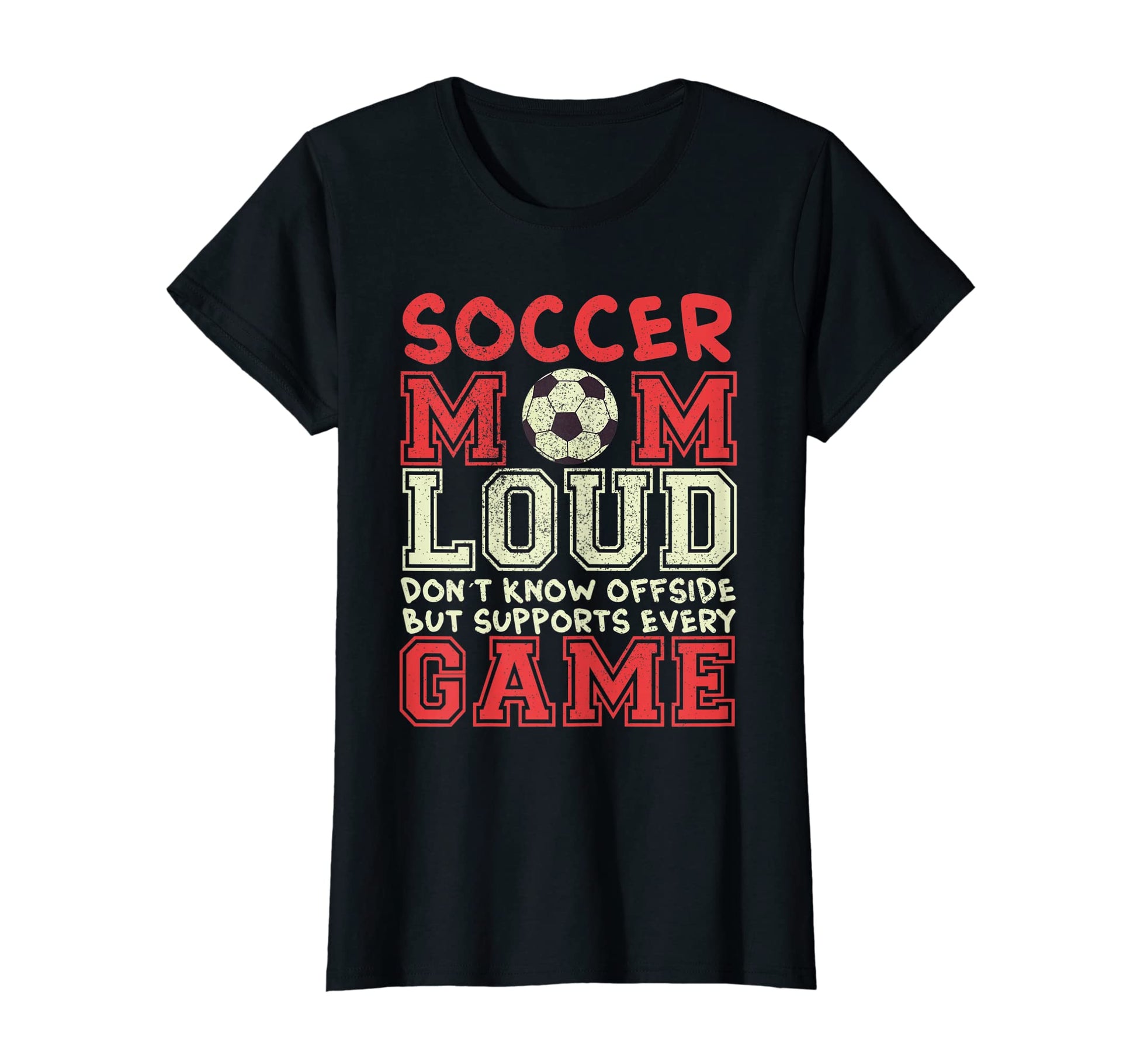 Mom Supports Every Game Offside T-Shirt - Unique Graphic Men Women - T-Shirt, Sweatshirt, Hoodie