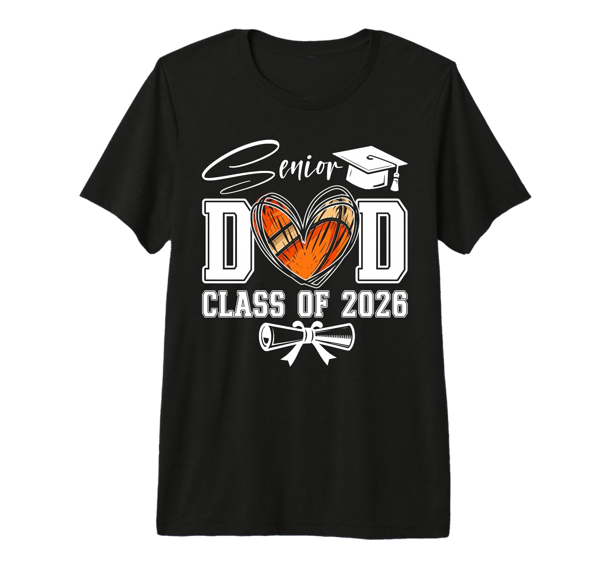 Senior Dad Class 2026 Graduate T-Shirt - Unique Graphic for Adults - T-Shirt, Sweatshirt, Hoodie