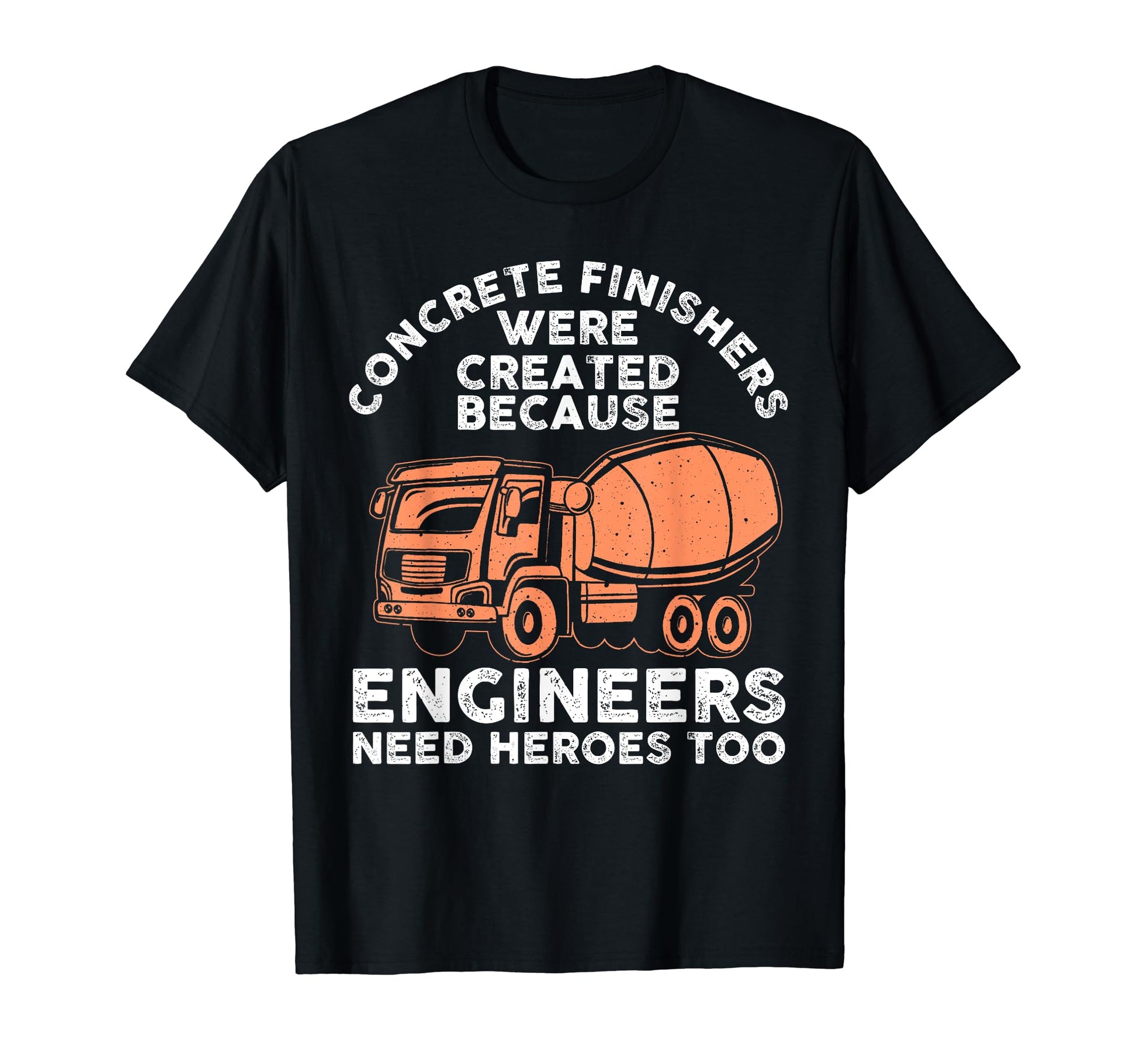 Funny Concrete Finisher Dad Concrete T-Shirt - Minimalist Print for Adults - T-Shirt, Sweatshirt, Hoodie