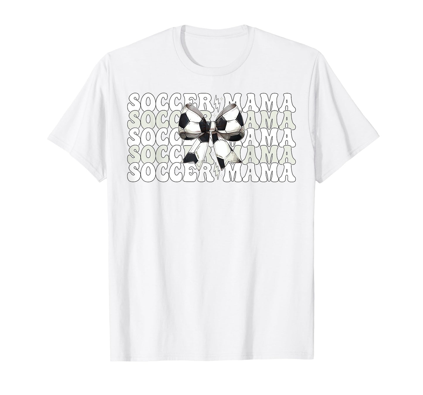Soccer Mama Soccer Mom Mothers Day T-Shirt - Custom Art Print Men Women - T-Shirt, Sweatshirt, Hoodie