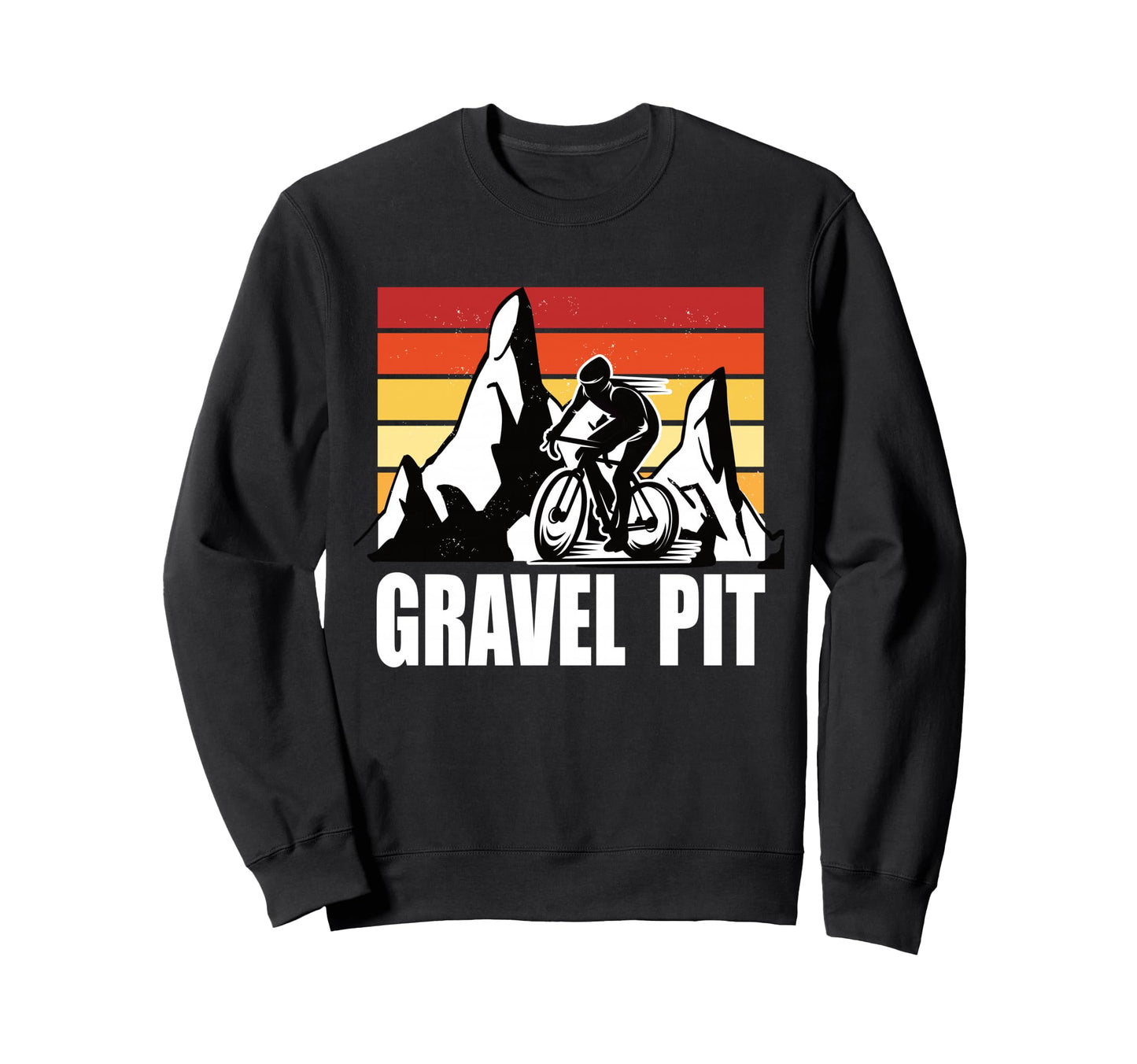 Ride Gravel Gravel Bike Gravel Sweatshirt - Custom Art Print Unisex - T-Shirt, Sweatshirt, Hoodie