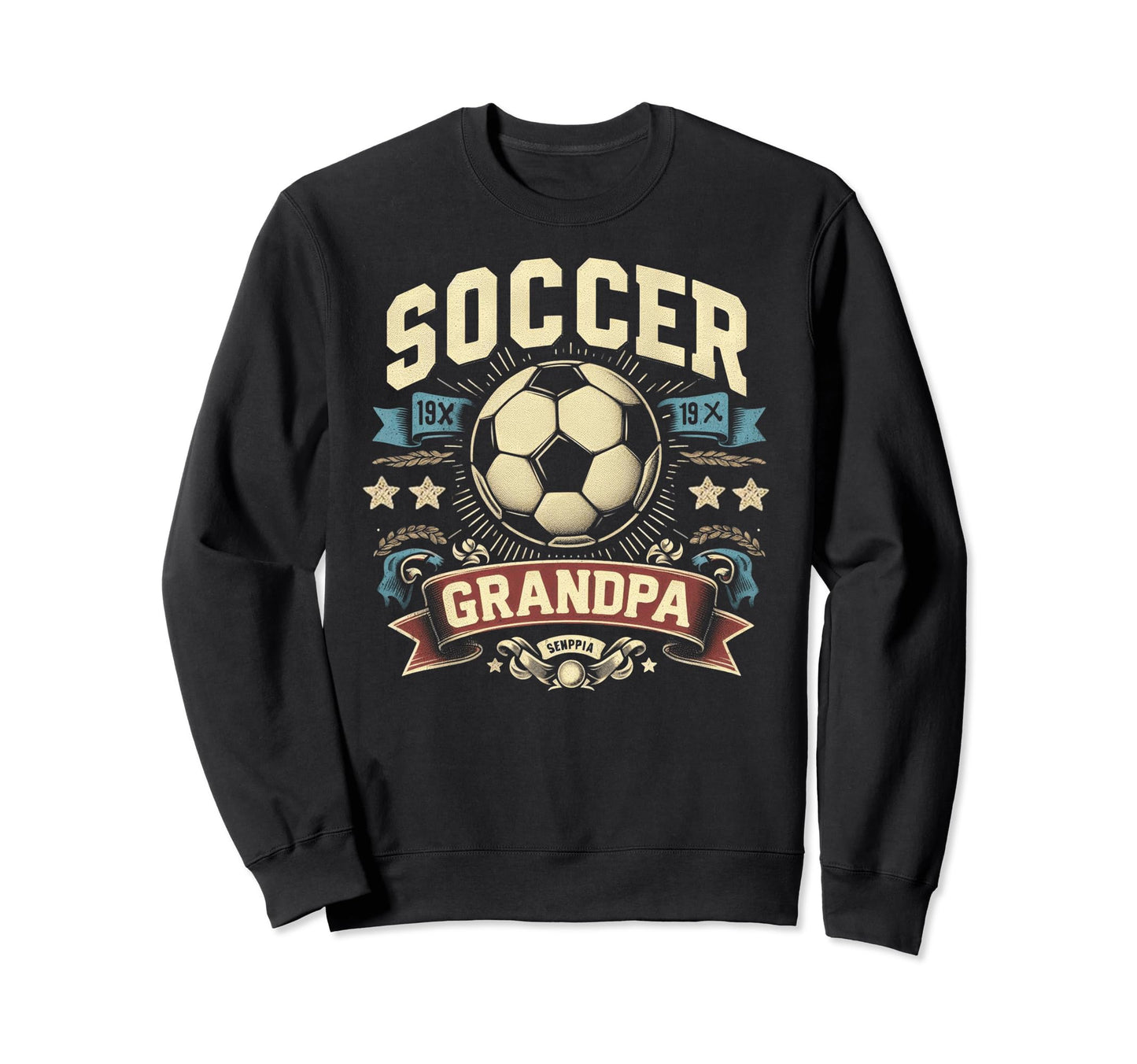 Soccer Grandpa Fathers Day Gift Sweatshirt - Unique Graphic Unisex - T-Shirt, Sweatshirt, Hoodie