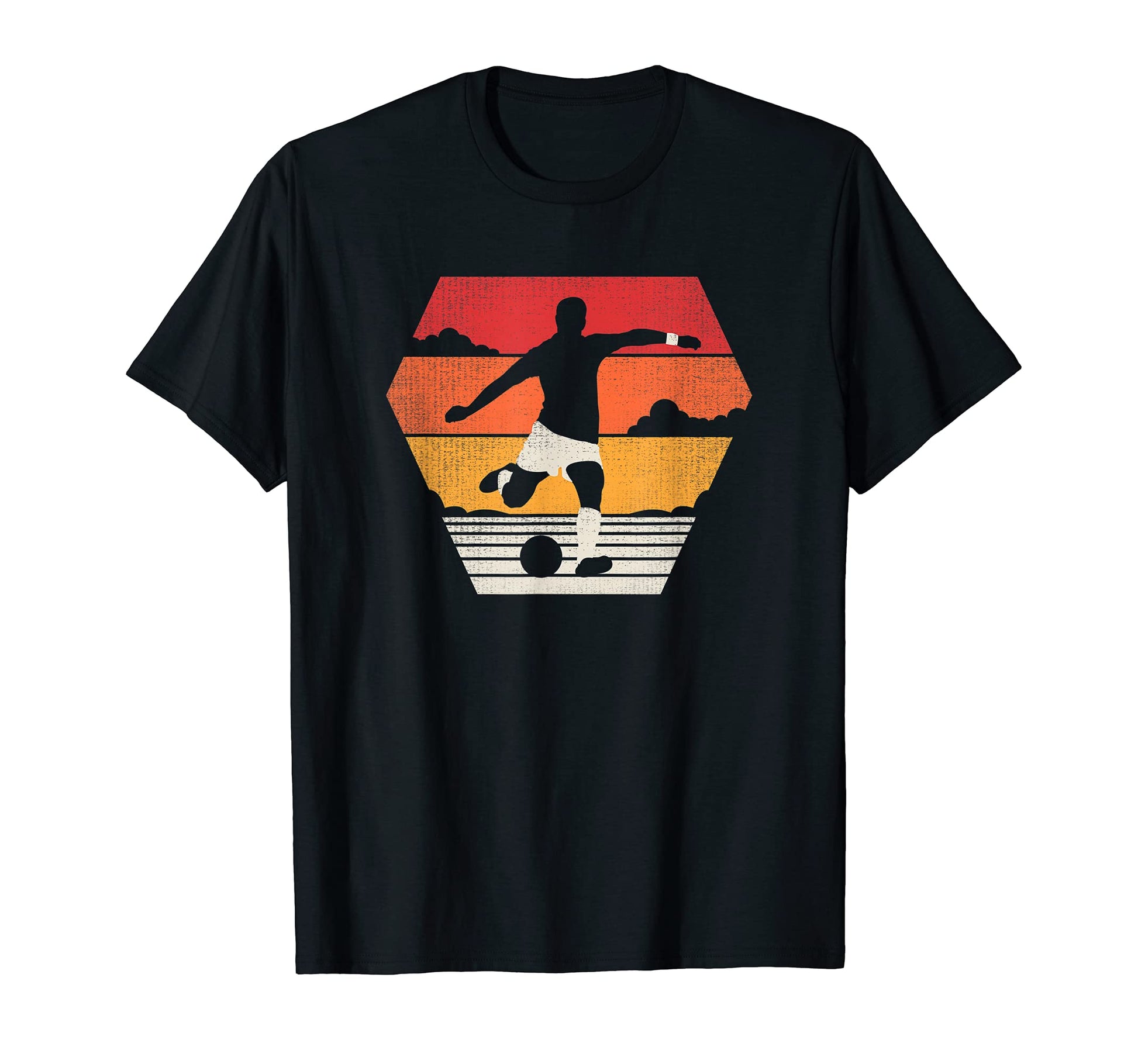 Soccer 70S 80S Player Gift T-Shirt - Aesthetic Graphic for Adults - T-Shirt, Sweatshirt, Hoodie