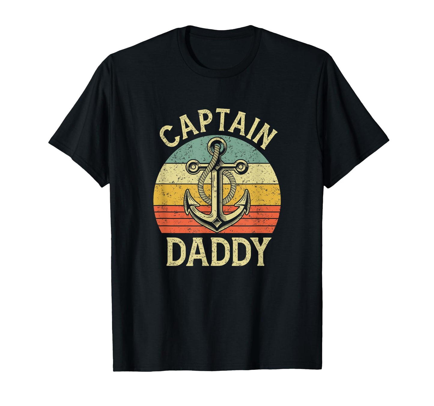 Captain Daddy Boat Pontoon Dad T-Shirt - Streetwear Style for Adults - T-Shirt, Sweatshirt, Hoodie