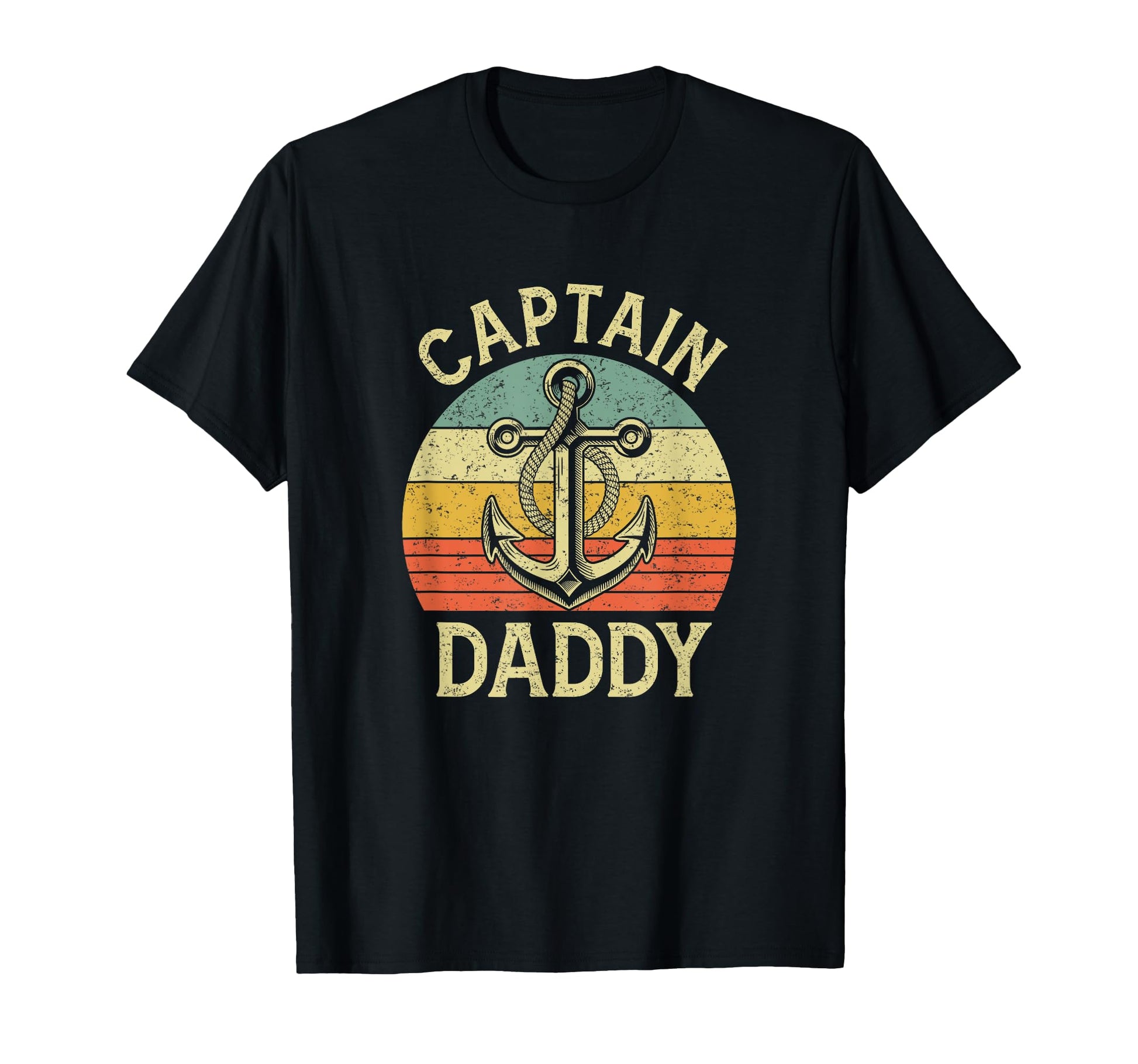 Captain Daddy Boat Pontoon Dad T-Shirt - Streetwear Style for Adults - T-Shirt, Sweatshirt, Hoodie