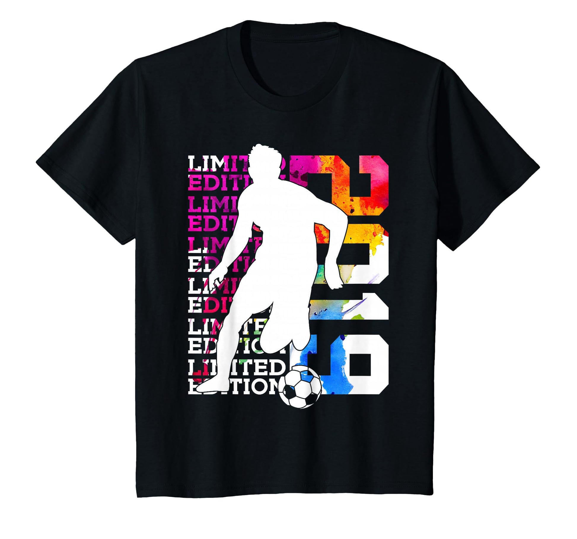 2019 7 Years Soccer 7Th Birthday T-Shirt - Minimalist Print Unisex - T-Shirt, Sweatshirt, Hoodie