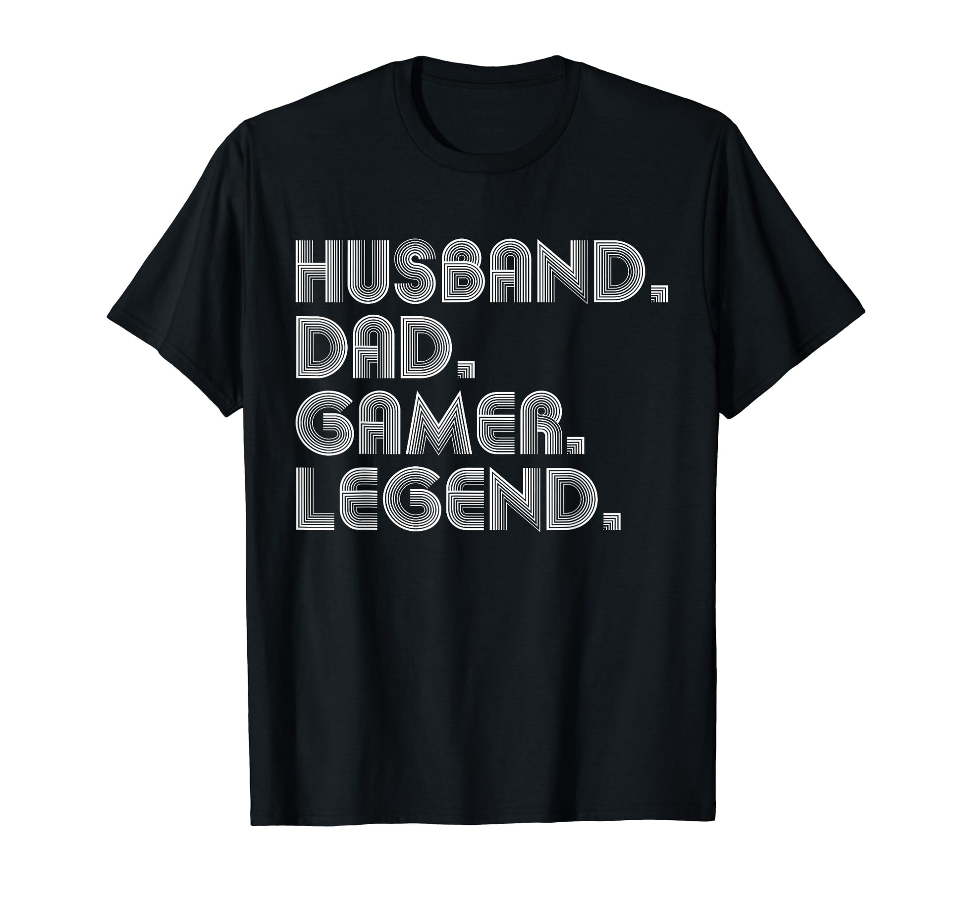 Husband Dad Gamer Funny Gaming Video T-Shirt - Aesthetic Graphic Men Women - T-Shirt, Sweatshirt, Hoodie
