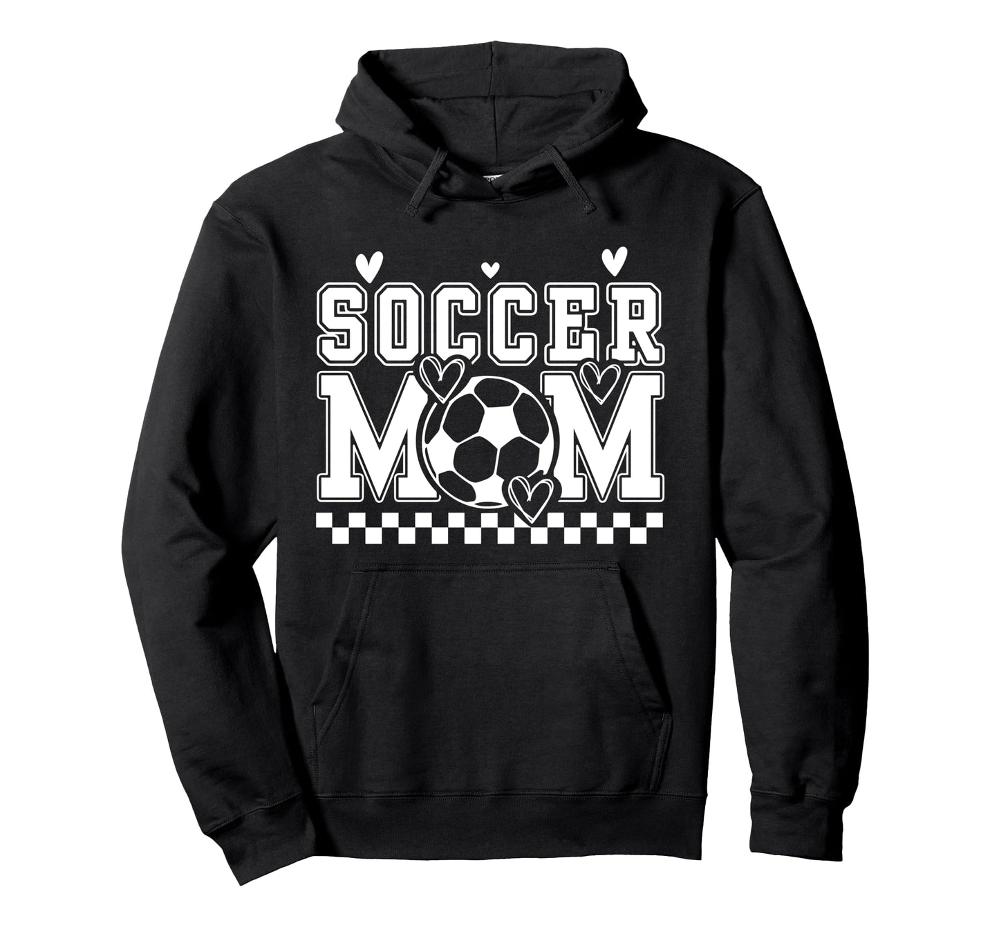Funny Soccer Mom Family Matching Team Hoodie - Novelty Apparel for Adults - T-Shirt, Sweatshirt, Hoodie