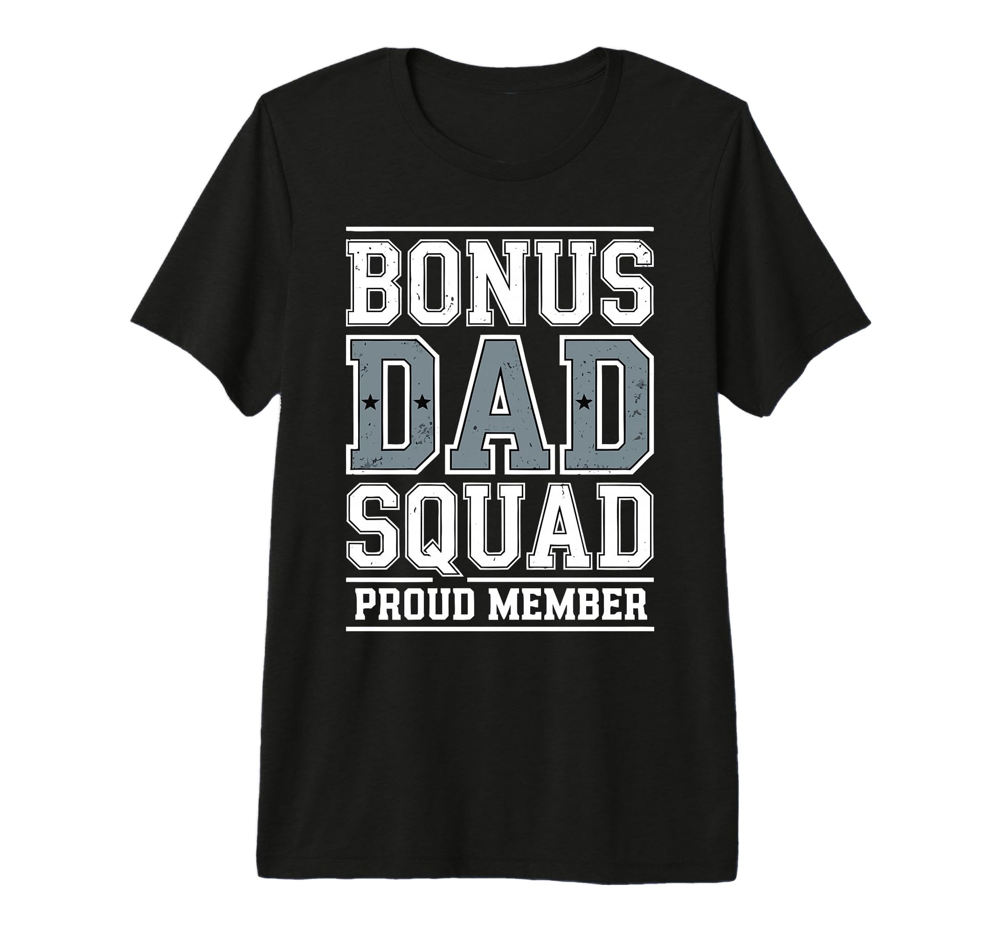 Stepdad Bonus Dad Step Parent T-Shirt - Aesthetic Graphic for Adults - T-Shirt, Sweatshirt, Hoodie