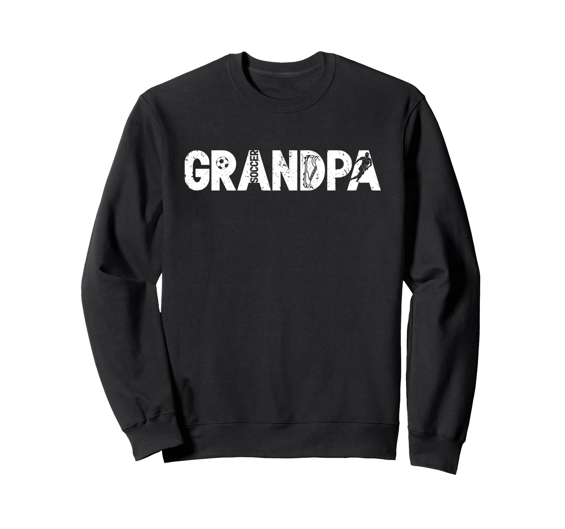 Soccer Grandpa Soccer Player Sweatshirt - Custom Art Print Men Women - T-Shirt, Sweatshirt, Hoodie