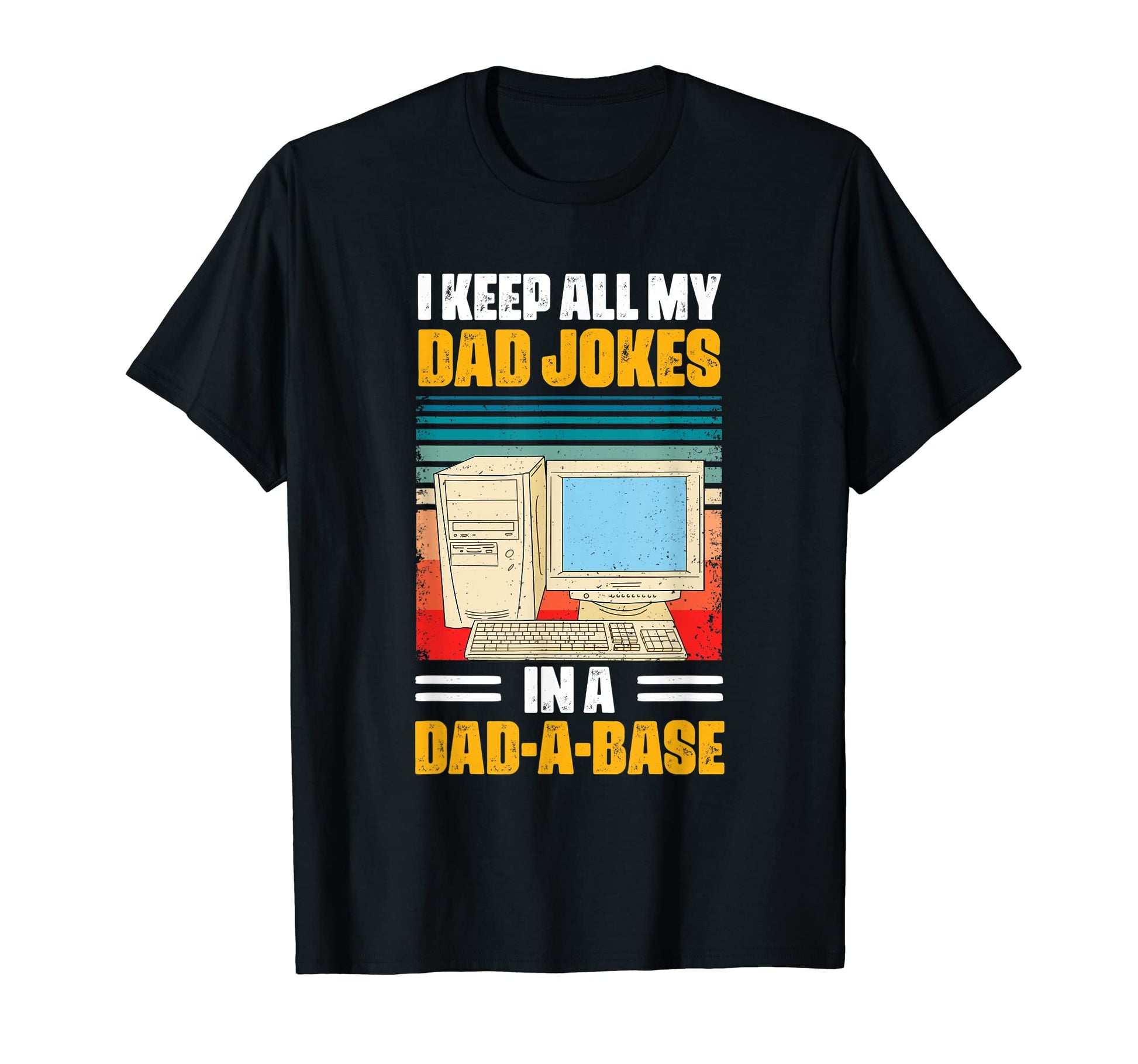 Mens I Keep All My Dad Jokes Dad T-Shirt - Aesthetic Graphic for Adults - T-Shirt, Sweatshirt, Hoodie