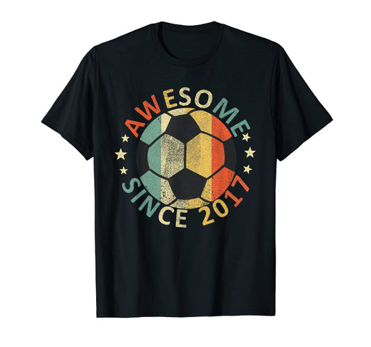 6Th Birthday 6 Year Old Awesome Since T-Shirt - Unique Graphic for Adults - T-Shirt, Sweatshirt, Hoodie