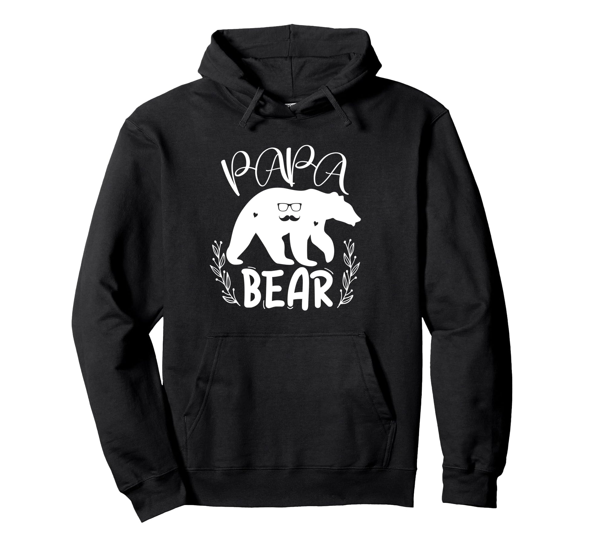 Mens Funny Papa Bear Dads Birthday Hoodie - Novelty Apparel for Adults - T-Shirt, Sweatshirt, Hoodie