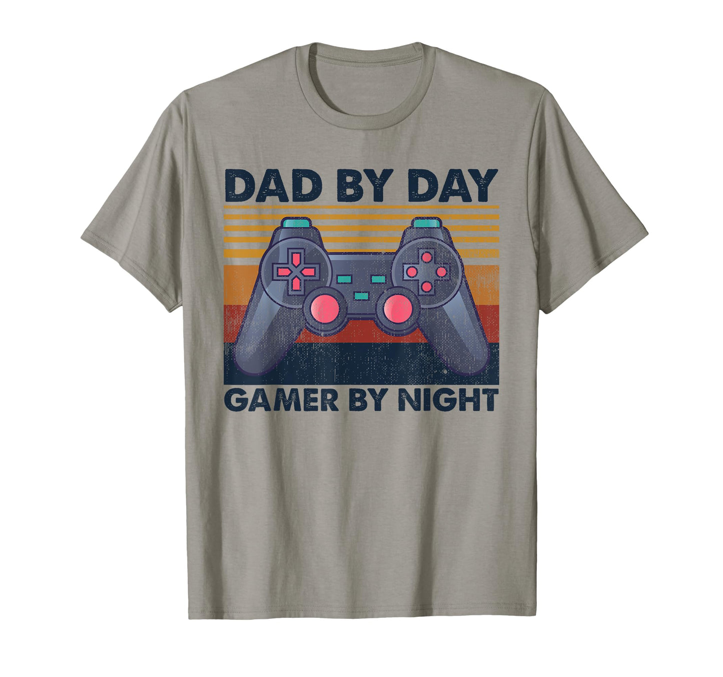 Dad Day Gamer Night Funny Gaming Dads T-Shirt - Graphic Print Unisex - T-Shirt, Sweatshirt, Hoodie