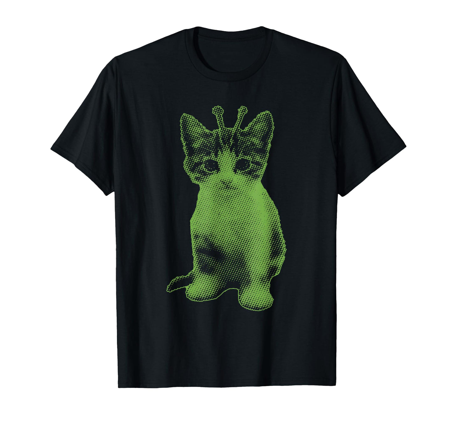 Silly Cat Alien Y2K 90S Weirdcore T-Shirt - Fun Novelty Design Men Women - T-Shirt, Sweatshirt, Hoodie