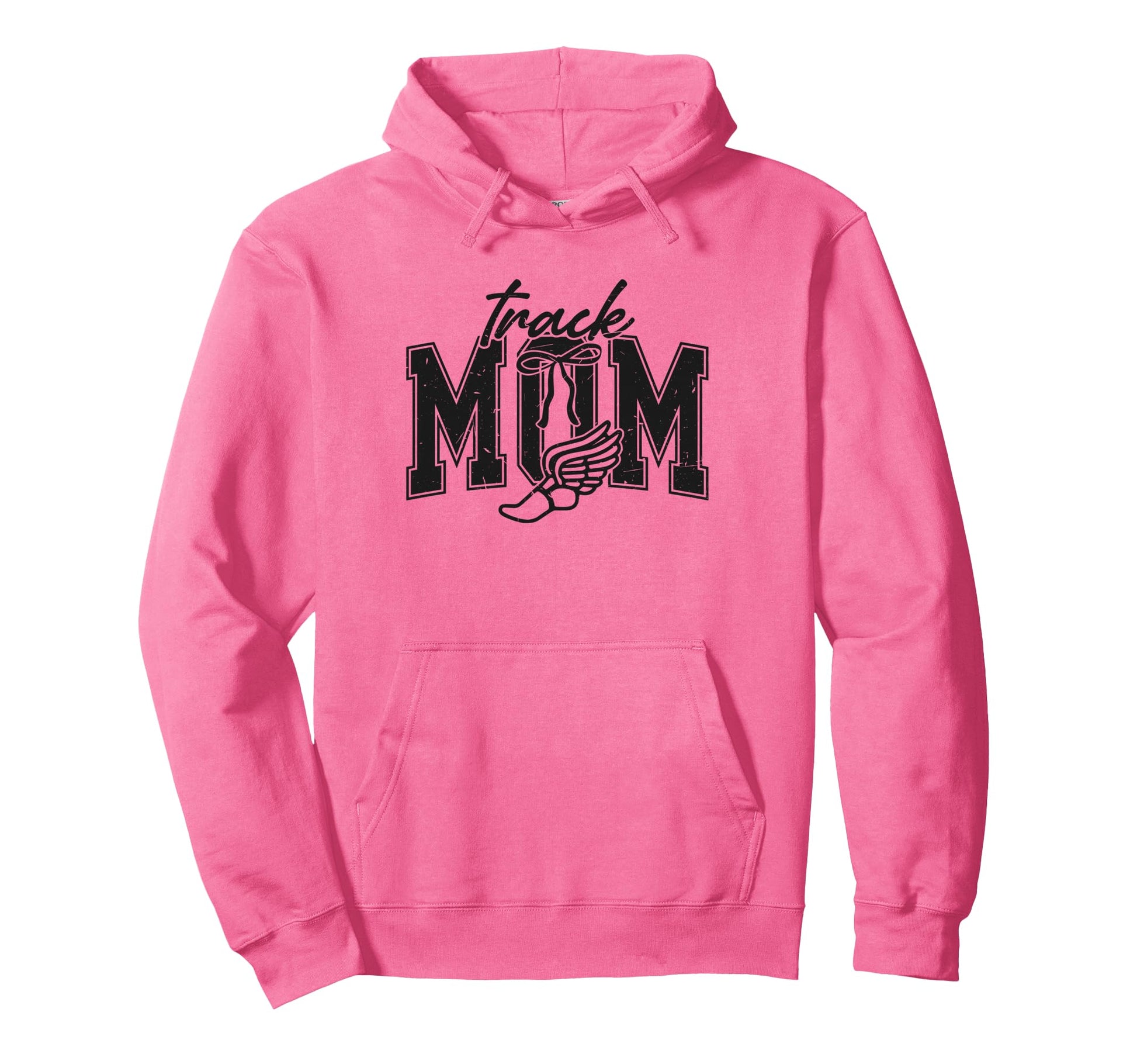 Track Mom Track Mama Game Day Sports Hoodie - Streetwear Style for Adults - T-Shirt, Sweatshirt, Hoodie